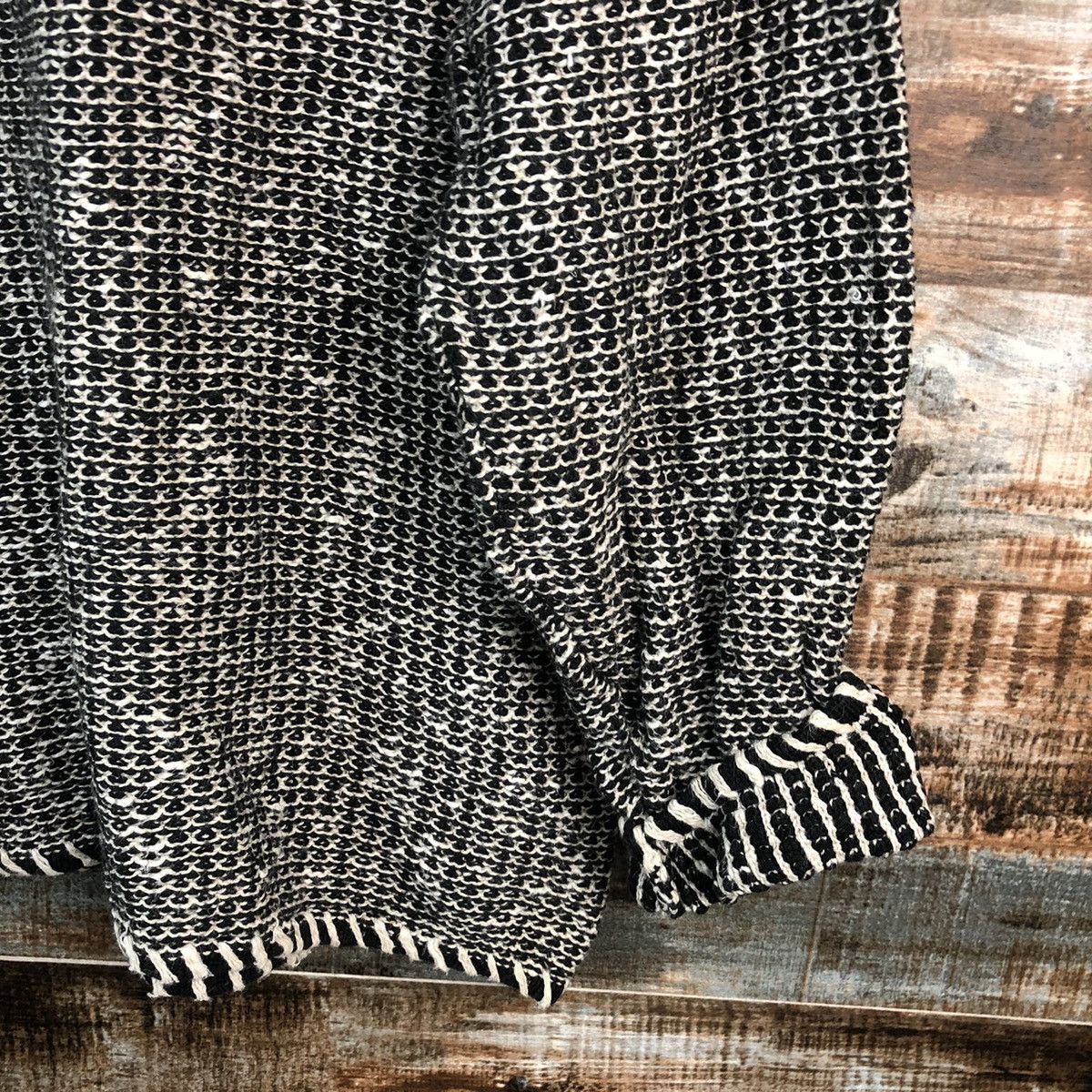 Homespun Knitwear × Japanese Brand DL Dude Uomo Vintage sweatshirt Gray Knitwear #C499 Size US L / EU 52-54 / 3 - 16 Thumbnail
