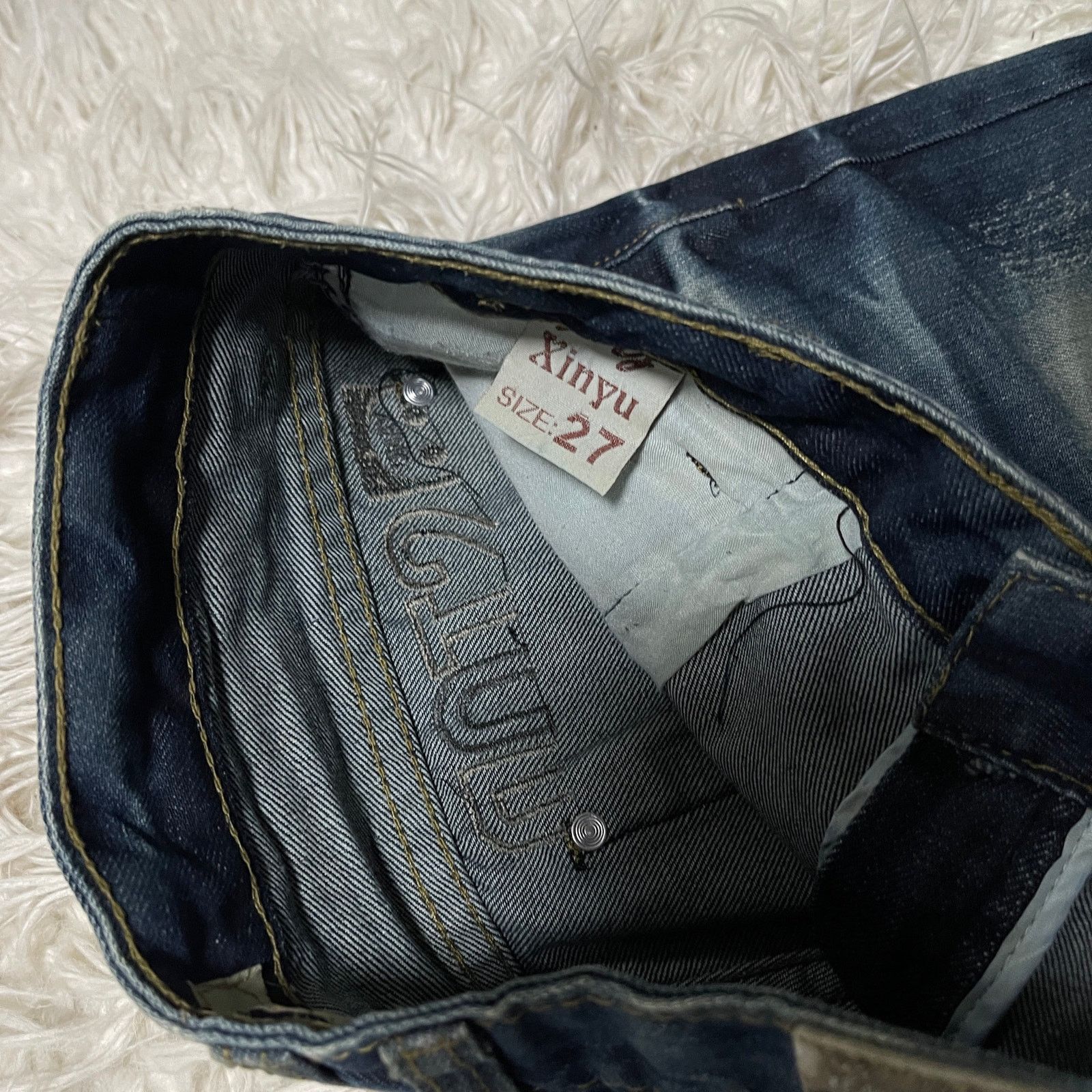 Hysteric Glamour × Japanese Brand × Vintage Vintage Japanese Brand Faded Low-rise Bootcut Denim Jeans Size US 30 / EU 46 - 21 Thumbnail