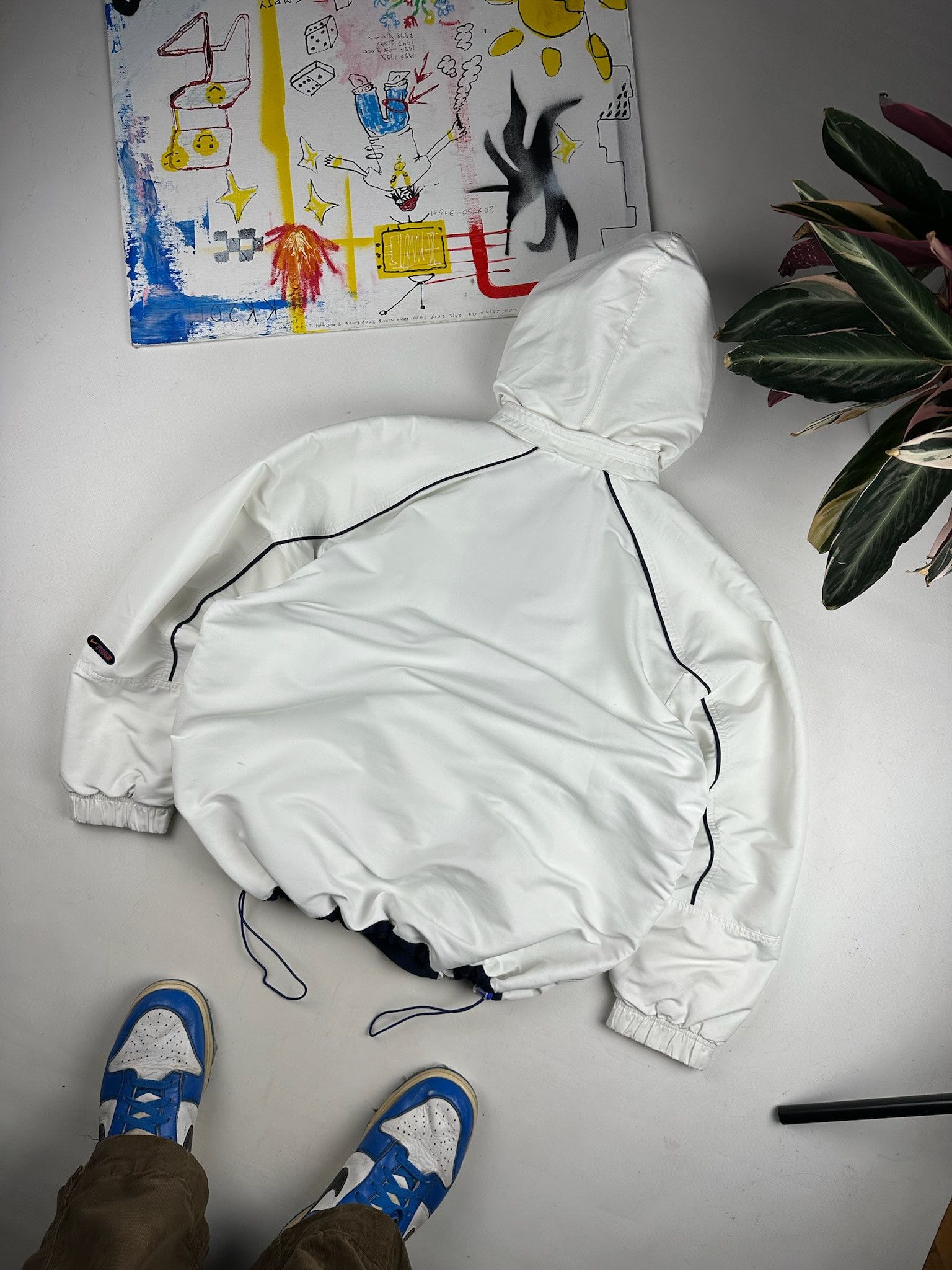 Nike Vintage Nike Big Logo Anorak Light Jacket Size US S / EU 44-46 / 1 - 10 Thumbnail