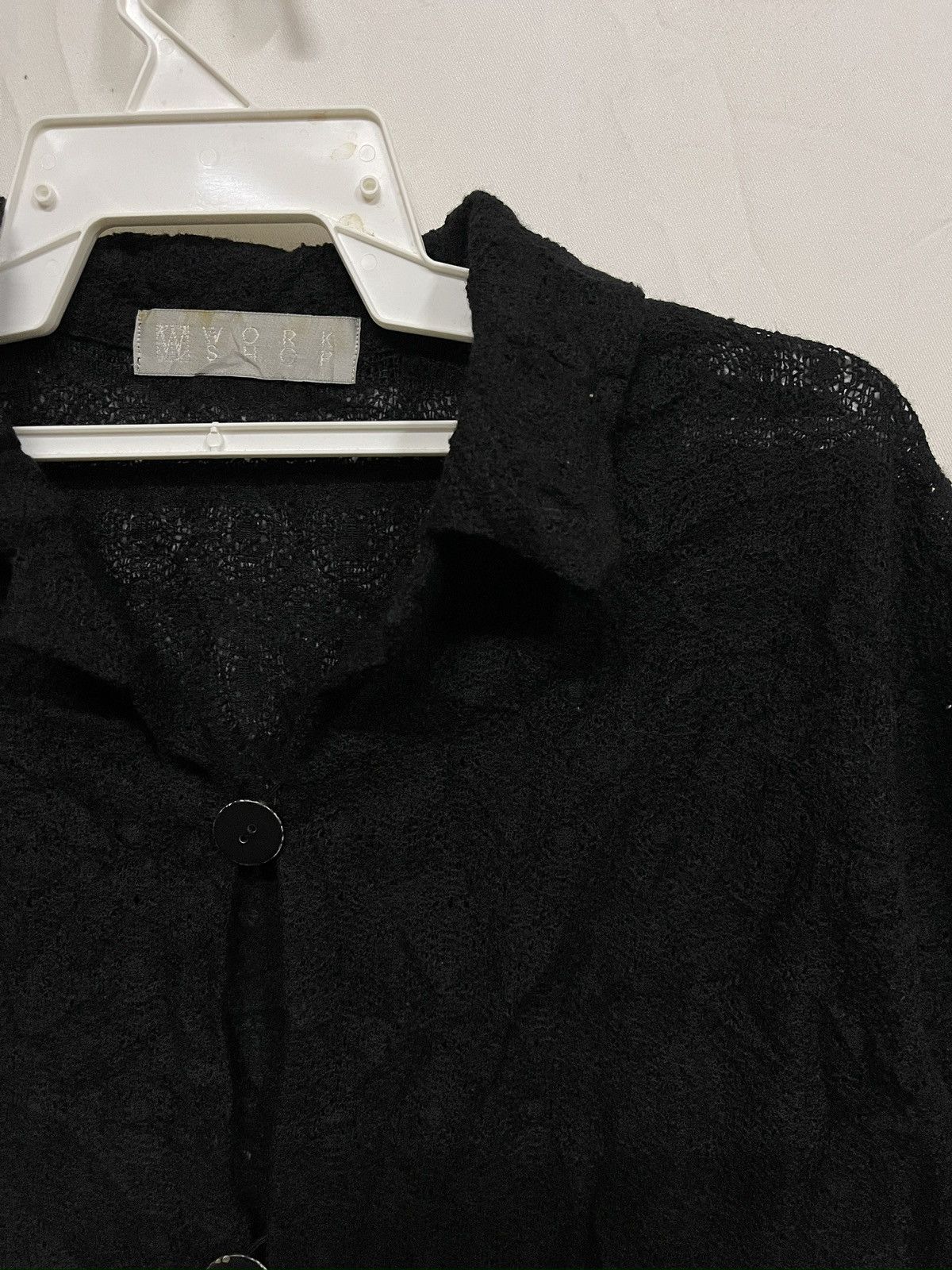 Other RARE‼️Vintage WORKSHOP Yohji Yamamoto Wool Knit Cardigan Size ONE SIZE - 2 Thumbnail