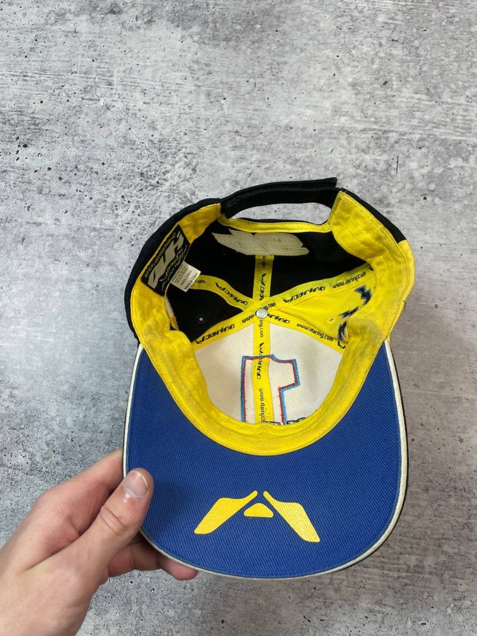 Vintage Vintage Valentino Rossi 46 Champion Racing Moto Cap Hat Y2K Size ONE SIZE - 6 Thumbnail