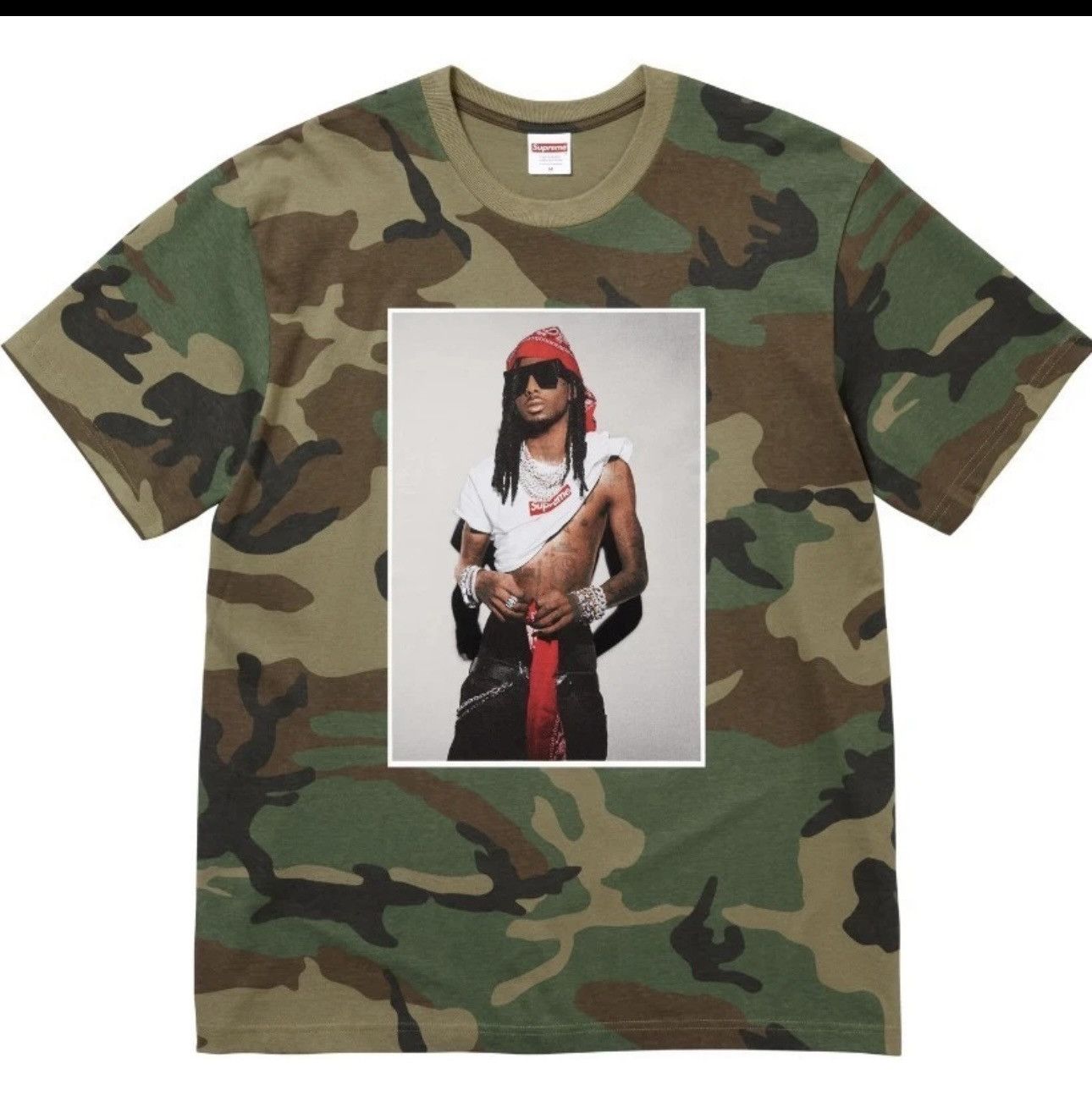 Supreme Supreme Playboi Carti large camo t shirt Size US L / EU 52-54 / 3 - 1 Preview