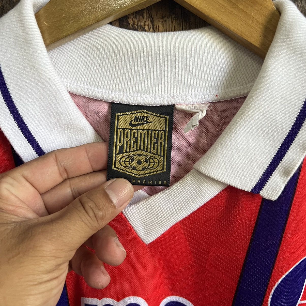 Nike × Vintage SuperRare Vintage Nike PSG 1993-94 Home Longsleeve jersey Size US L / EU 52-54 / 3 - 4 Thumbnail