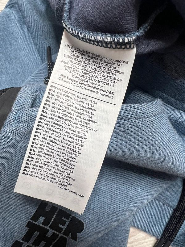 Nike Nike Tech Fleece x Hertha Berlin Sweatpants- Baby Blue - M Size US 32 / EU 48 - 7 Thumbnail