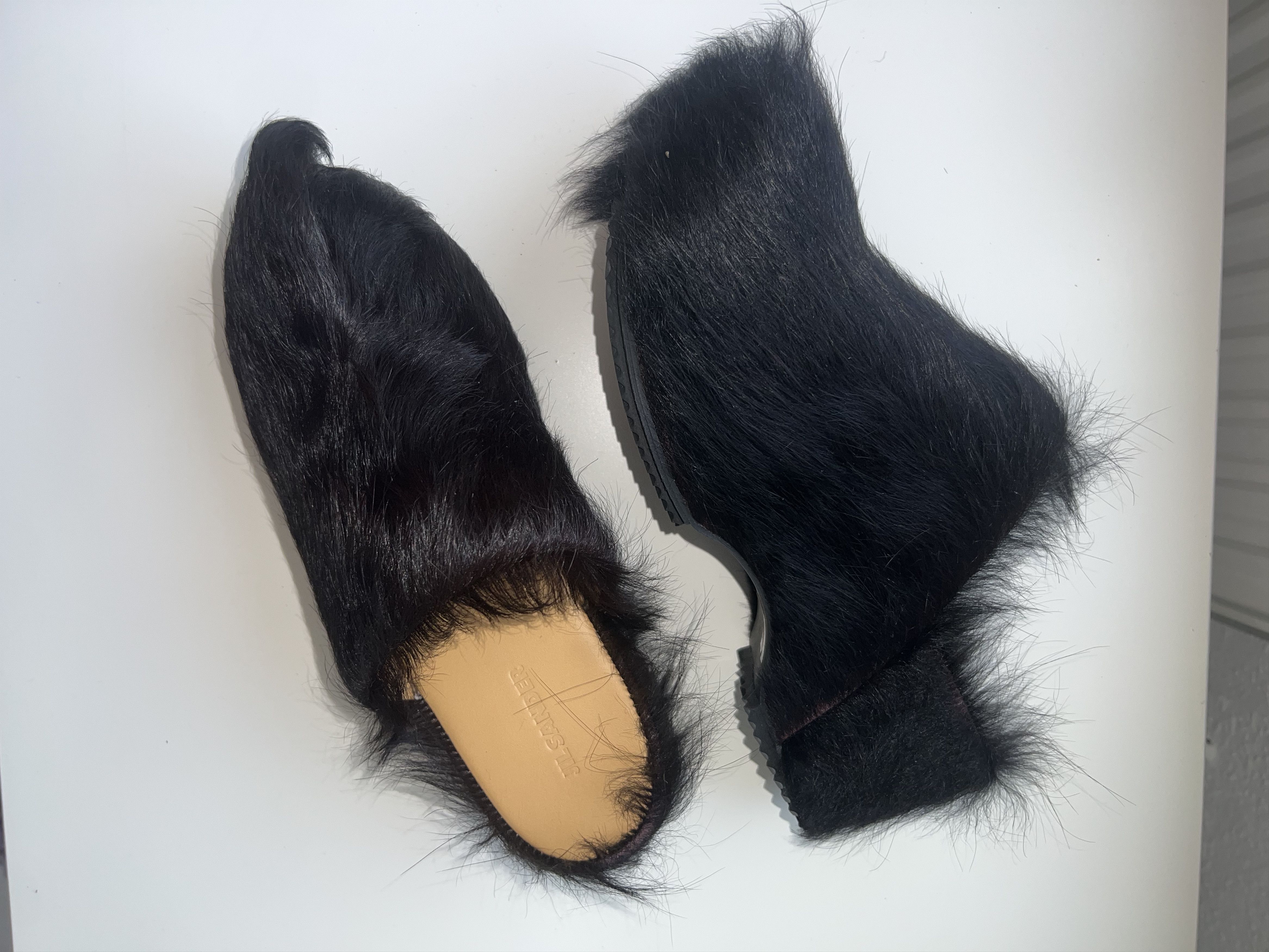 Jil Sander Jil Sander Pony Hair Fur Leather Mules / Clogs / Sabot Size US 6 / IT 36 - 7 Thumbnail