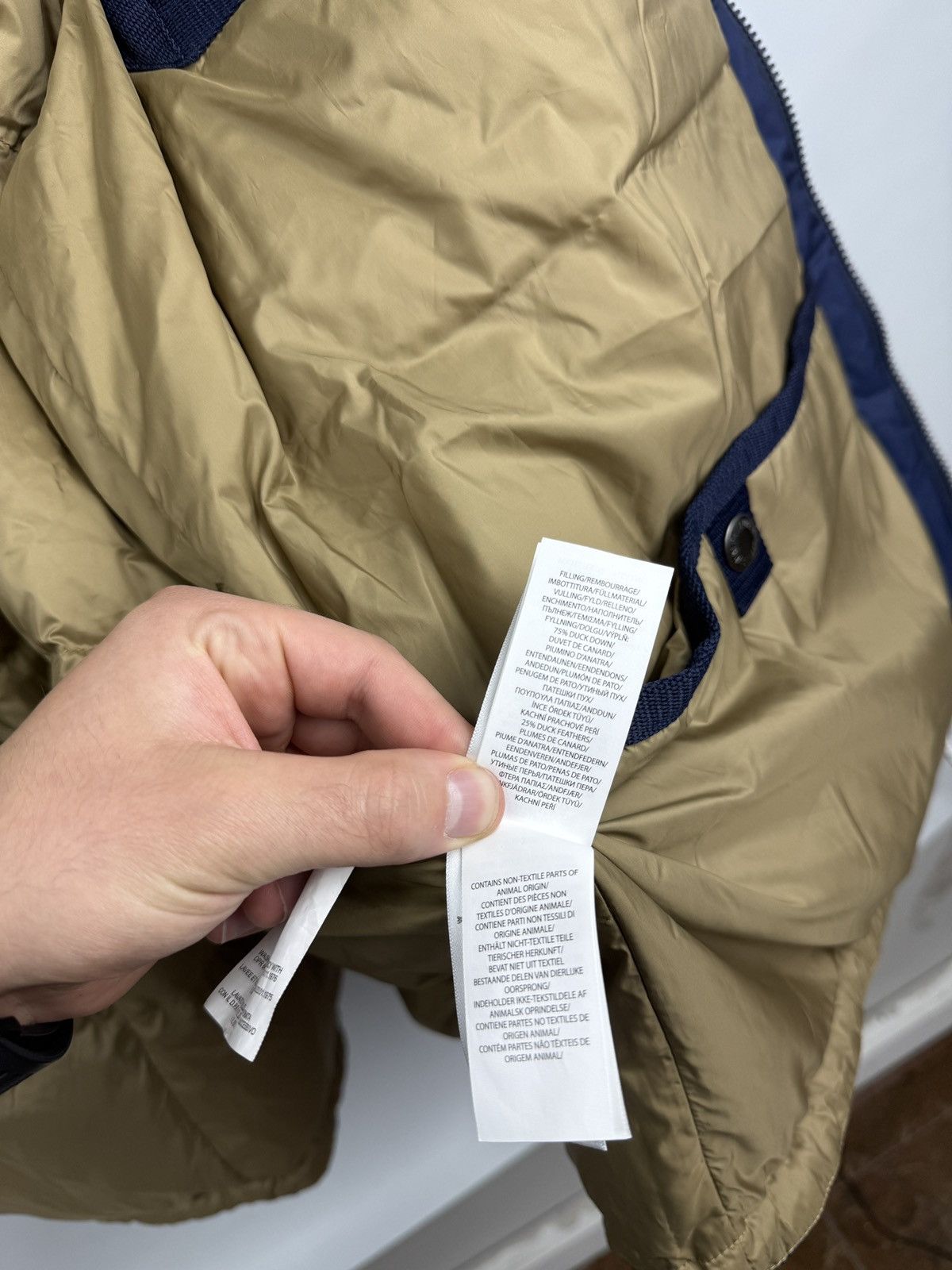 Polo Ralph Lauren 🇺🇸❗️NEW Ralph Lauren Hooded Down Puffer OWR 8/15 NAVY RAINER J Size US XXL / EU 58 / 5 - 18 Thumbnail