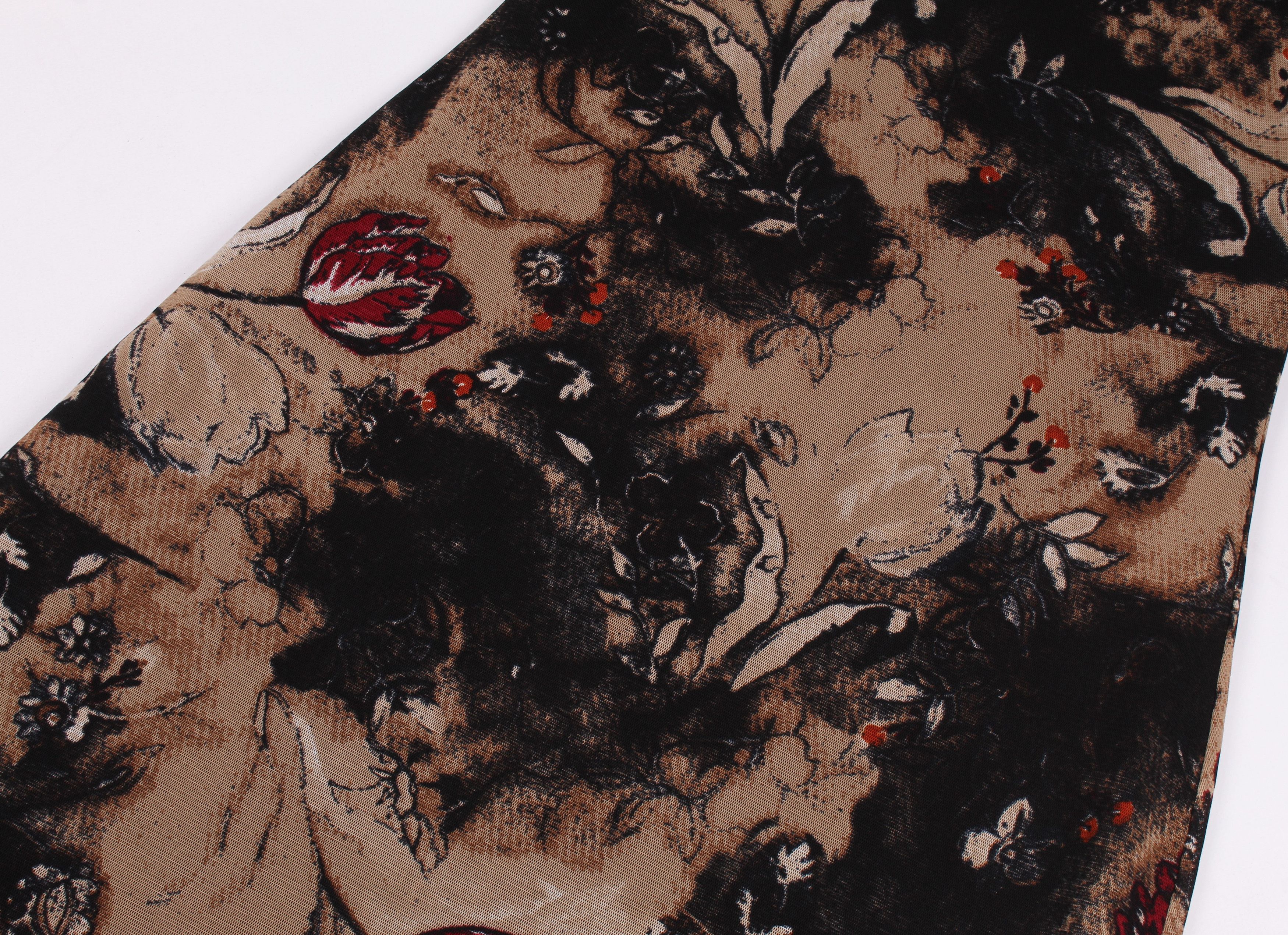 Vintage Vintage Street One Y2K Floral Mesh Bodycon Dress Size M / US 6-8 / IT 42-44 - 6 Thumbnail
