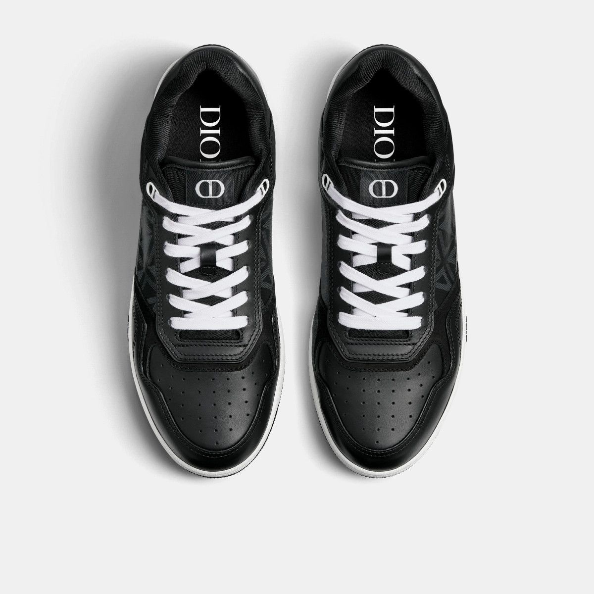 Dior o1bcso1str0126 B27 Uptown Low-Top Sneaker in Black Size US 10 / EU 43 - 3 Thumbnail