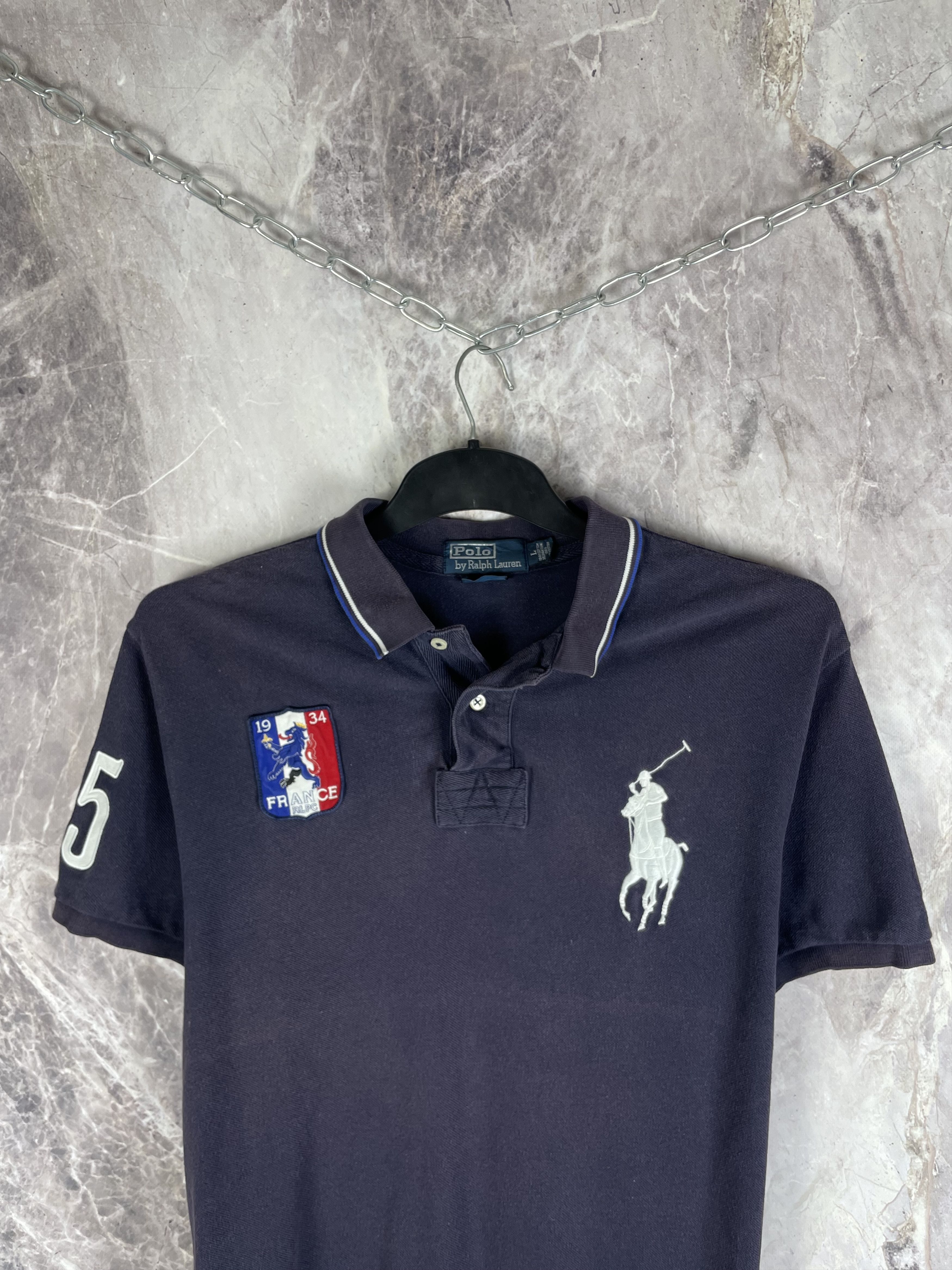 Polo Ralph Lauren Polo Ralph Lauren Chief Keef France 🇫🇷 No 45 Size US L / EU 52-54 / 3 - 3 Thumbnail