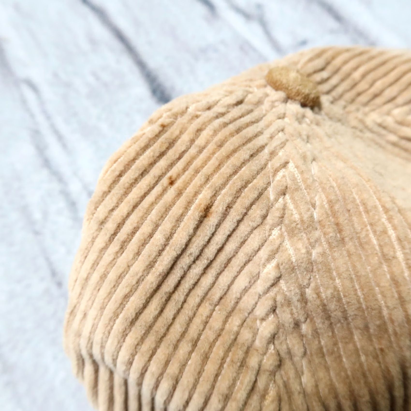 Levi's Vintage Levi's Corduroy Suede Strapback Hat Cap Adjustable Brown Mens Hat Size ONE SIZE - 5 Thumbnail