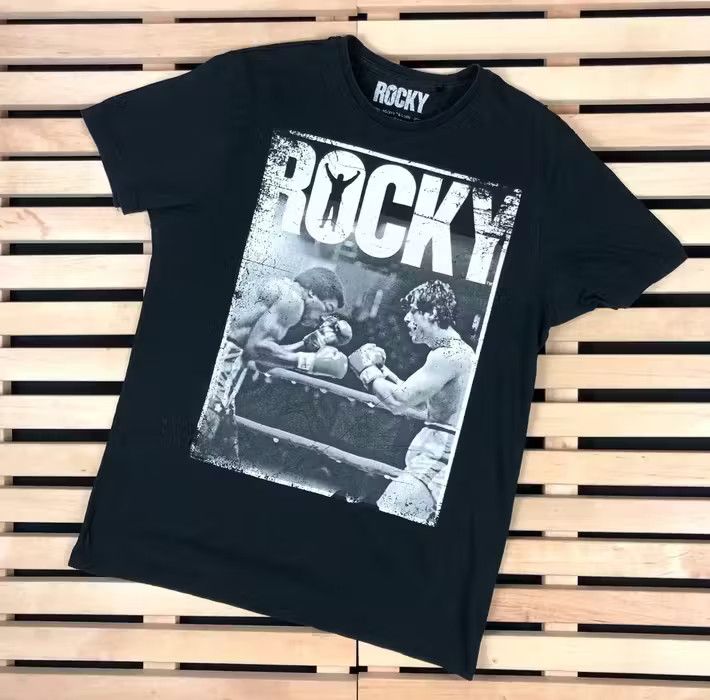 Other × Vintage Mens Vintage T Shirt Rocky Size M Size US M / EU 48-50 / 2 - 1 Thumbnail