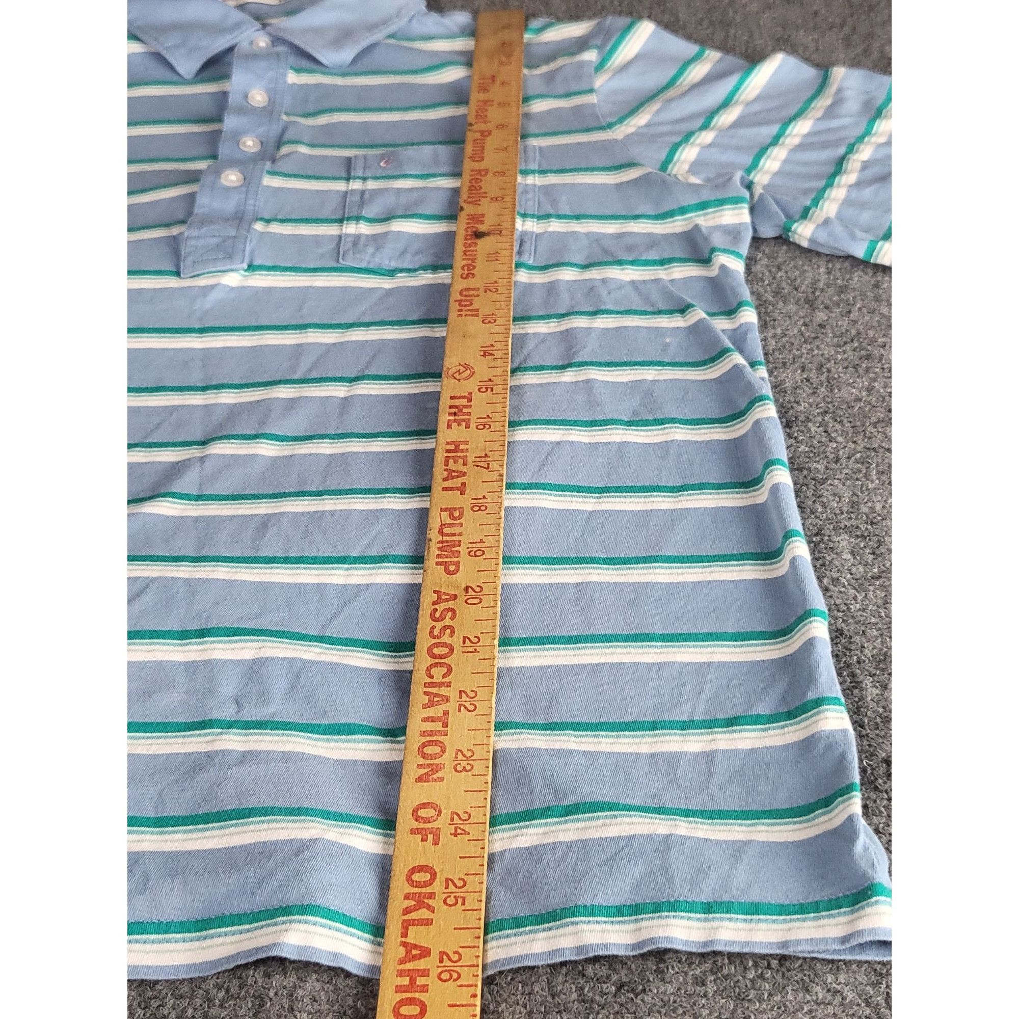 Criquet Criquet Polo Shirt Men Sz M Striped Golf Preppy Cotton Casua Size US M / EU 48-50 / 2 - 5 Thumbnail