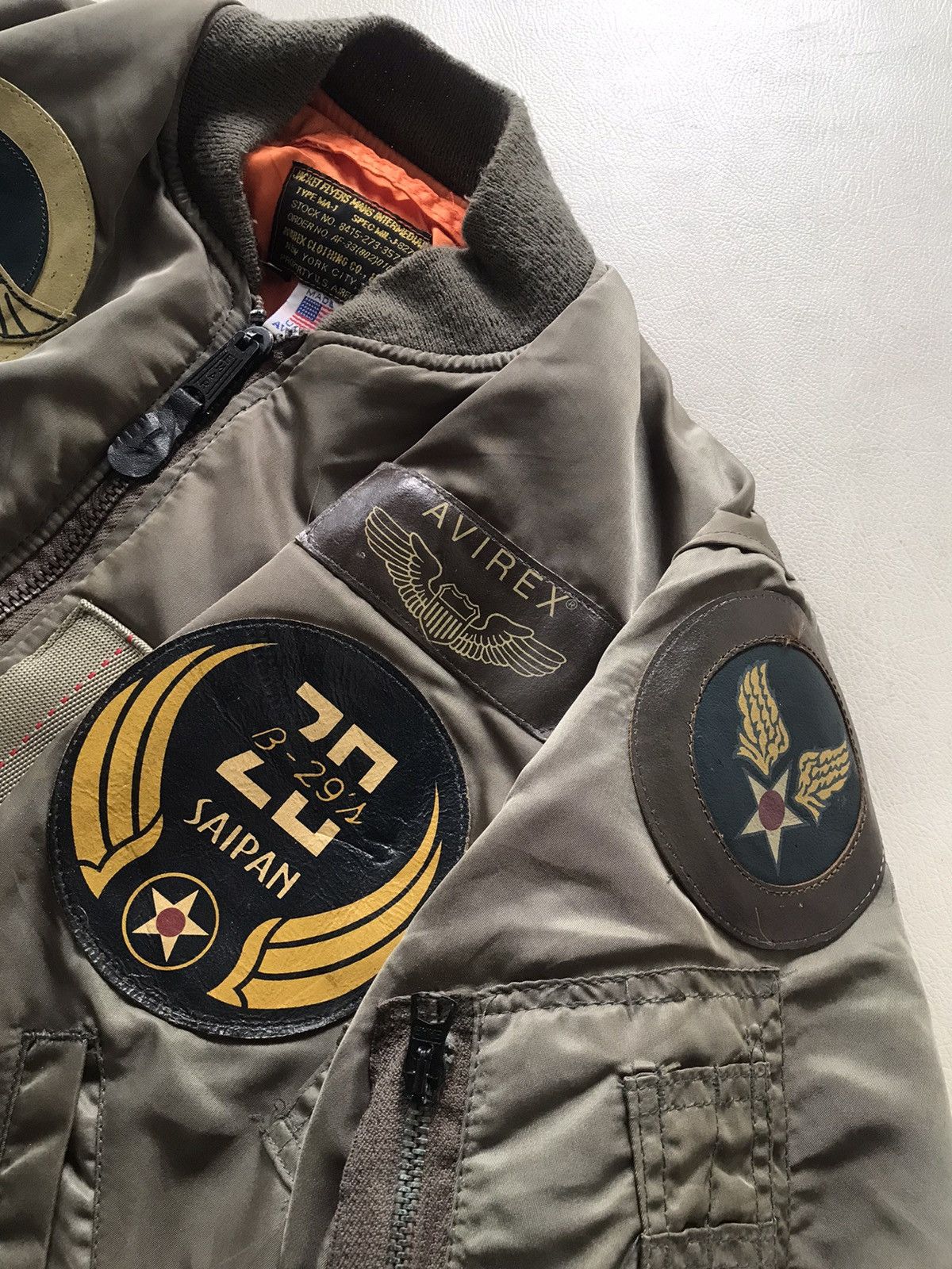 Avirex Rare Avirex Patches Ma-1 Bomber Jackets Size US M / EU 48-50 / 2 - 4 Thumbnail