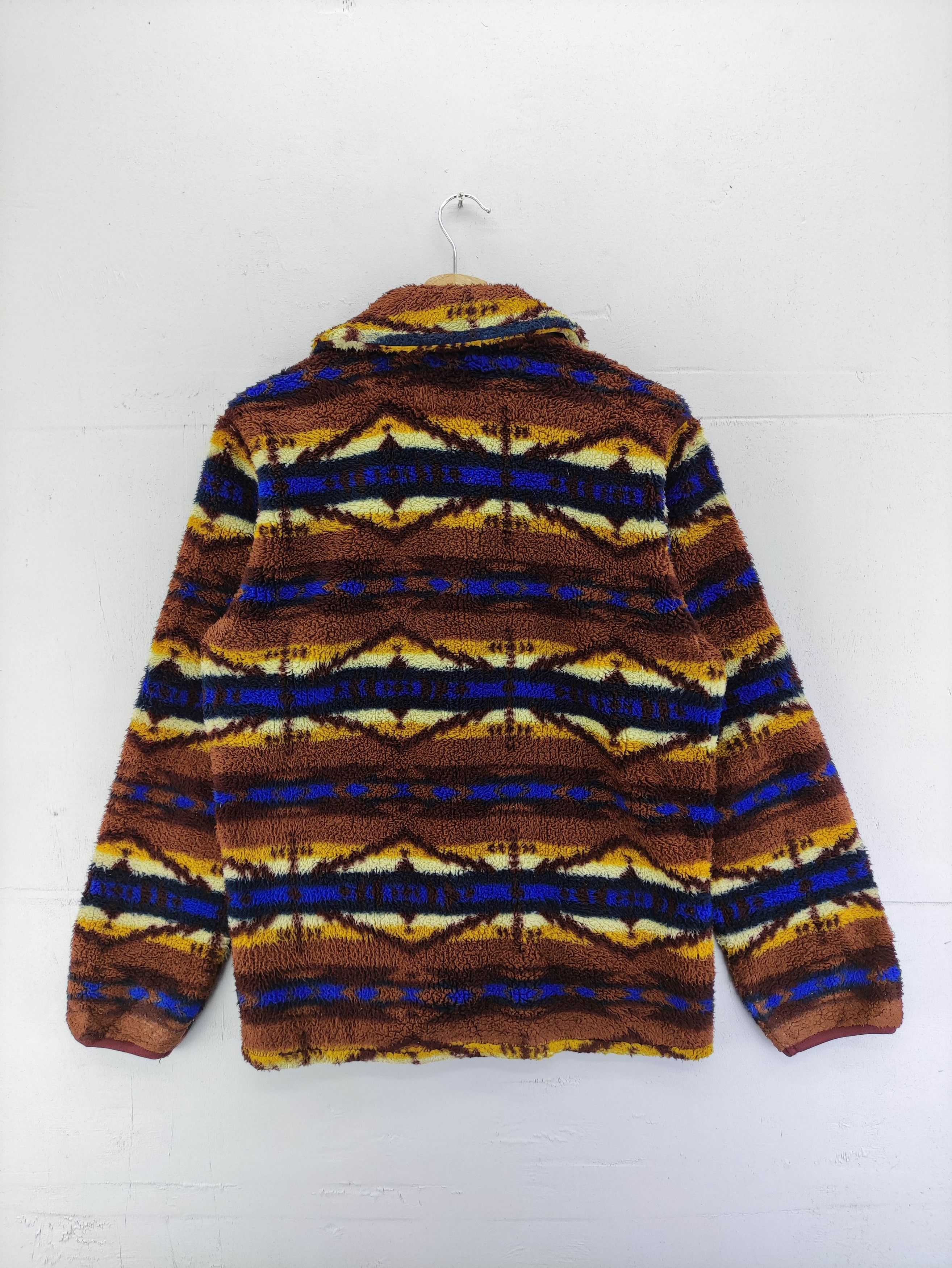 Vintage Vintage Navajo Fleece Snap Button Jacket Size US S / EU 44-46 / 1 - 7 Thumbnail