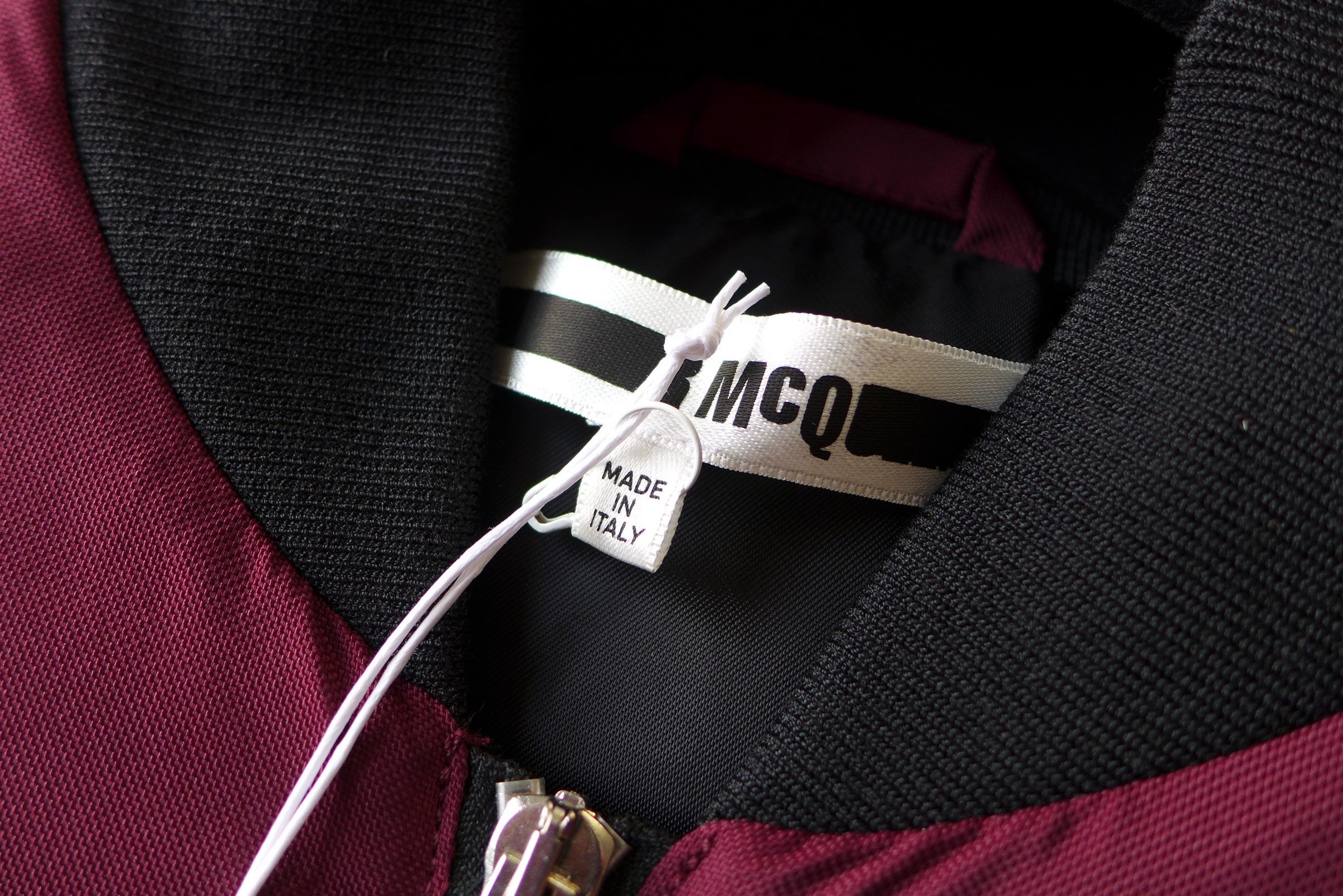 Alexander McQueen McQueen McQ Hybrid MA Bomber Jacket - Burgundy Size US S / EU 44-46 / 1 - 5 Thumbnail