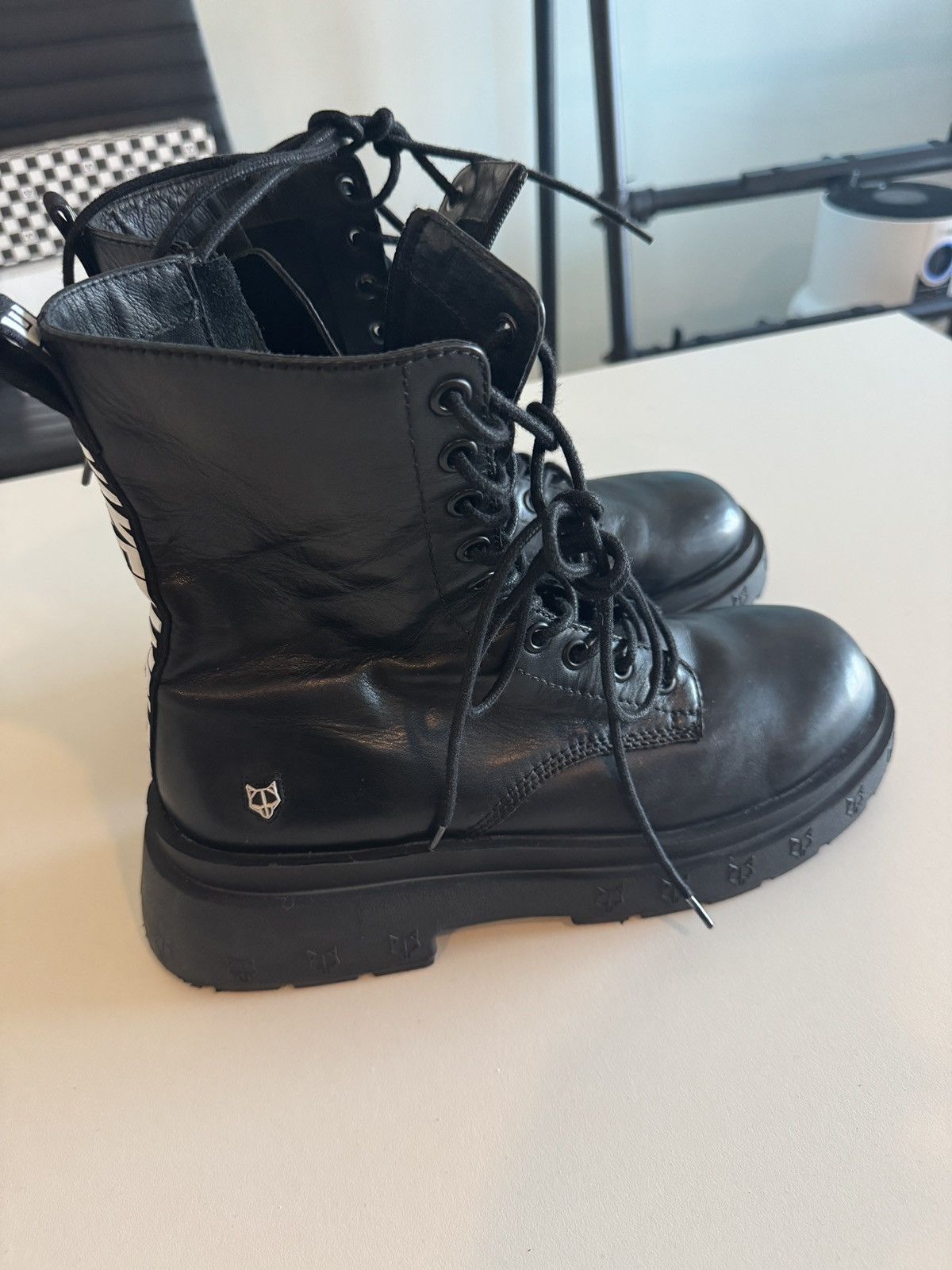 NAKED WOLFE Naked Wolfe Leather Boots Size US 12 / EU 45 - 4 Thumbnail