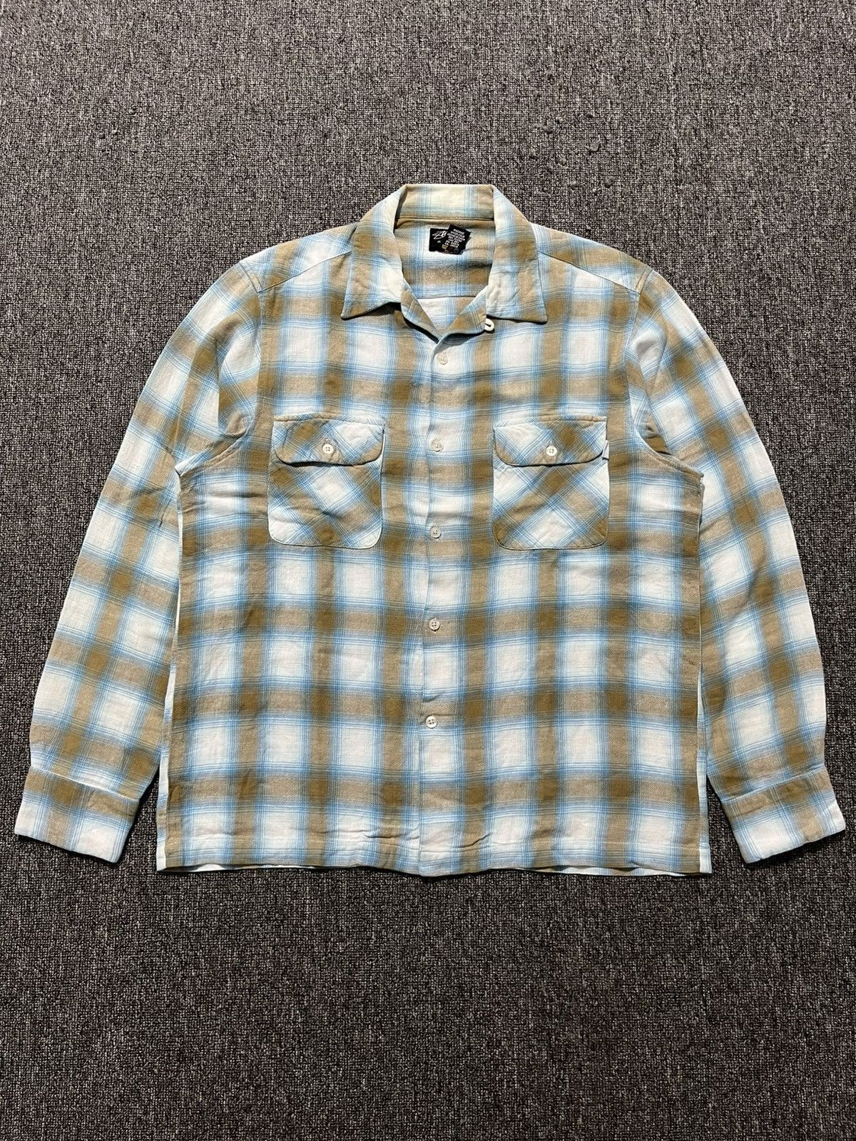 Stussy Rare stussy flannel button up shirt Size US M / EU 48-50 / 2 - 1 Thumbnail