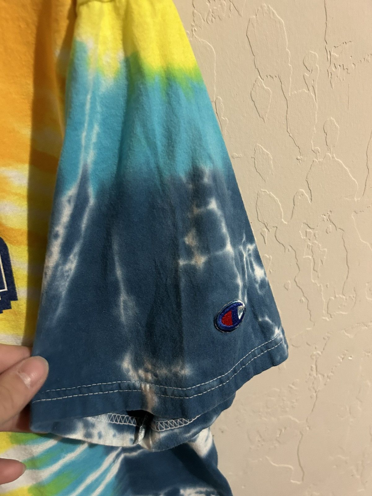 Champion × NFL × Vintage Vintage Denver Broncos Tie Dye Champion Tee Size US XL / EU 56 / 4 - 4 Thumbnail