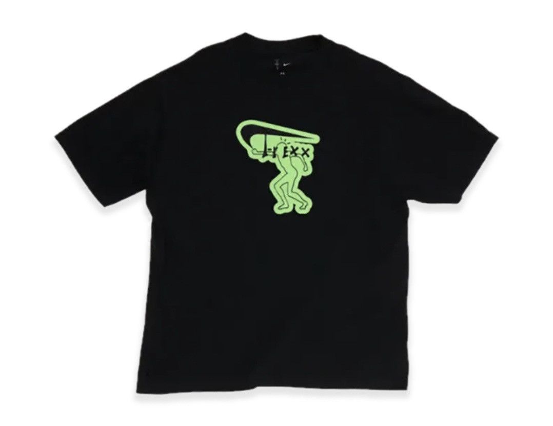Nike × Travis Scott Cactus jack T-Rexx Glow in the dark Tee Size US L / EU 52-54 / 3 - 1 Thumbnail