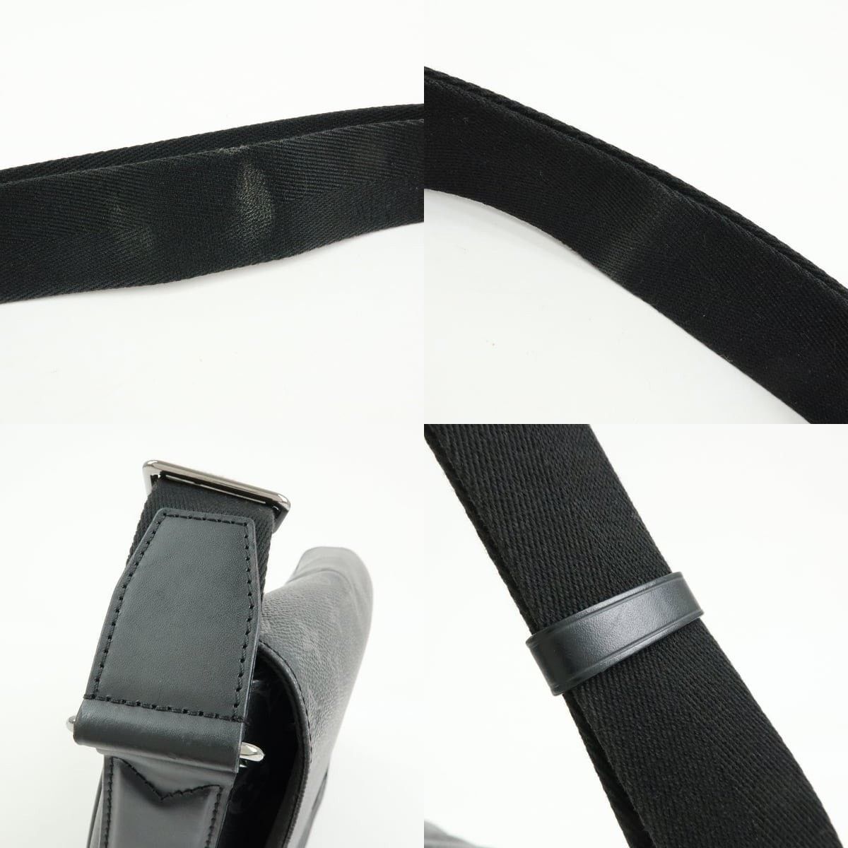Louis Vuitton Louis Vuitton Monogram Eclipse Crossbody Bag in Black Size ONE SIZE - 4 Thumbnail