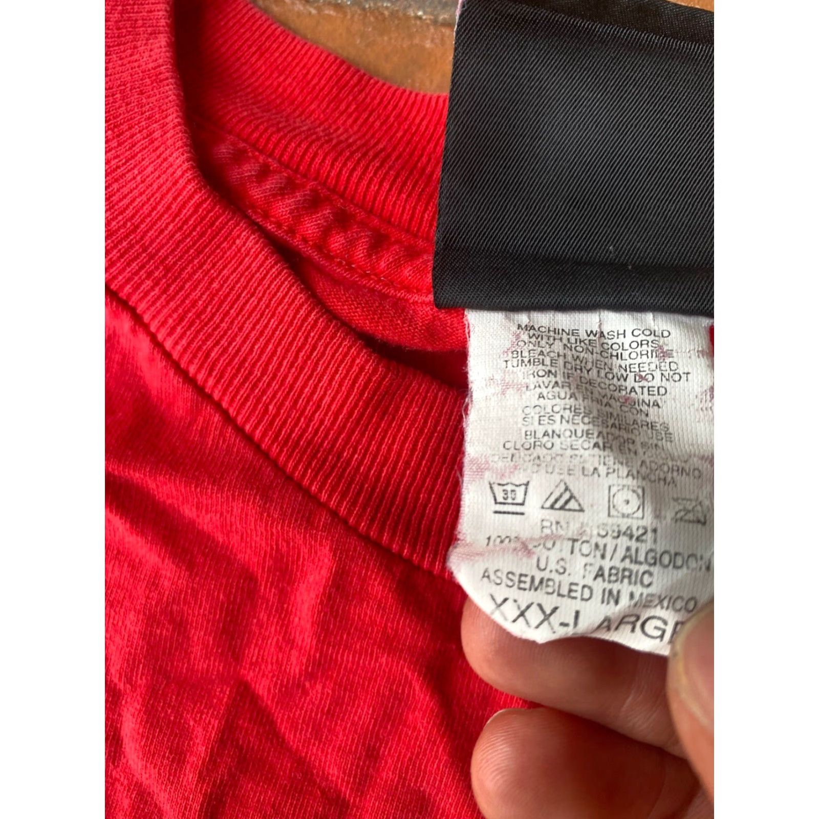 Reebok VINTAGE Reebok T-Shirt Mens 3XL Red Logo NBA Allen Iverson I3 Basketba 90s 00s Size US XXL / EU 58 / 5 - 4 Thumbnail