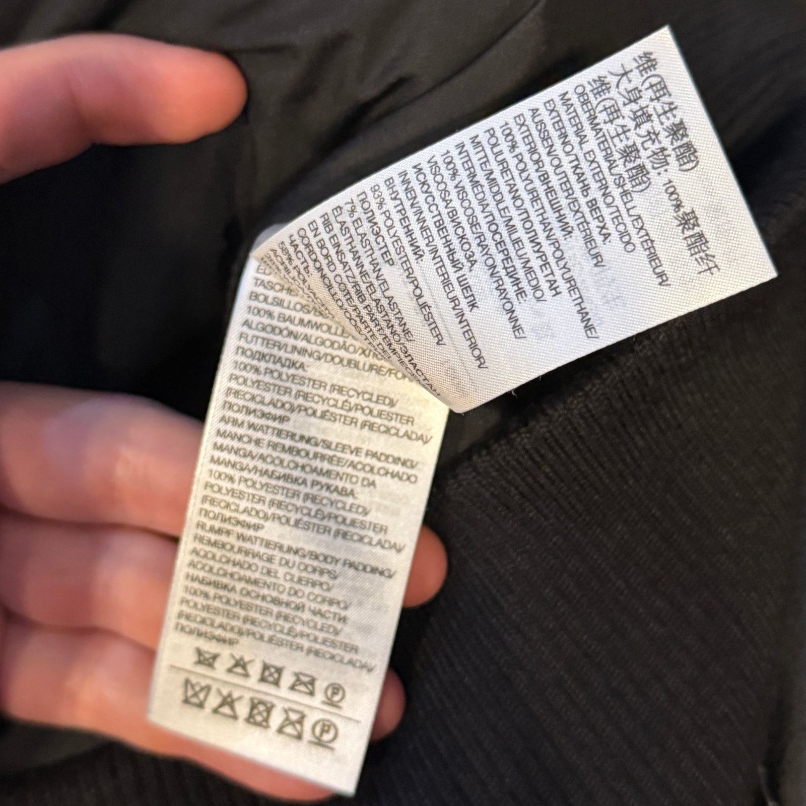 Y-3 Y-3 Collared Faux Leather Bomber Jacket Size US XL / EU 56 / 4 - 5 Thumbnail