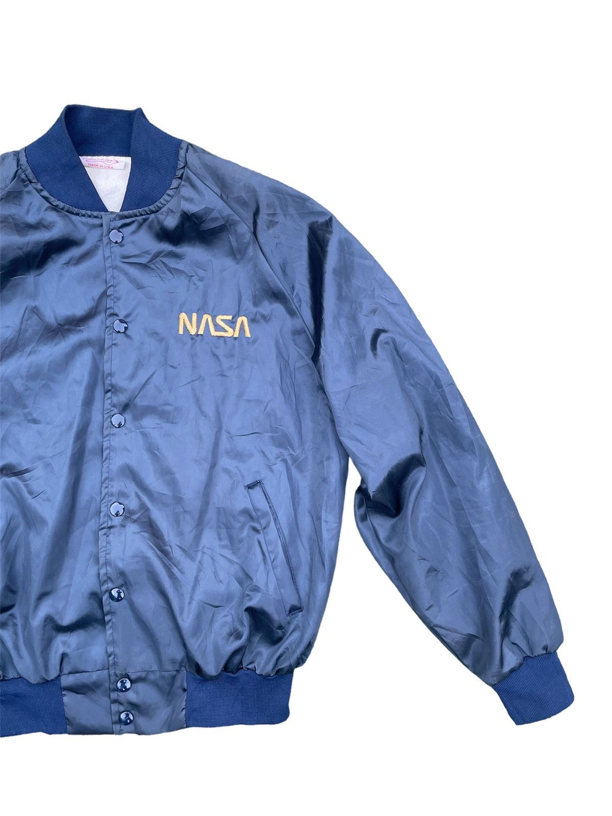 NASA 🔥NASA Embroidery Nylon Jacket🔥 Size US M / EU 48-50 / 2 - 4 Thumbnail