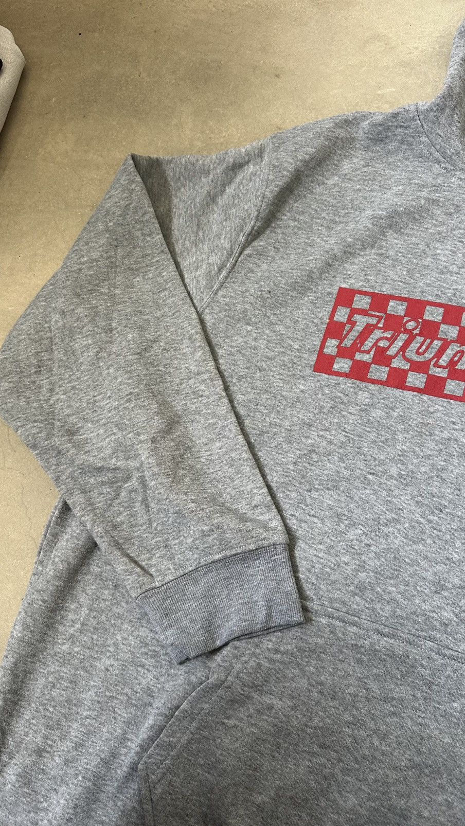 Japanese Brand VINTAGE OBLO DESIGN TRIUMPHANT HOODIE Size US XXL / EU 58 / 5 - 4 Thumbnail