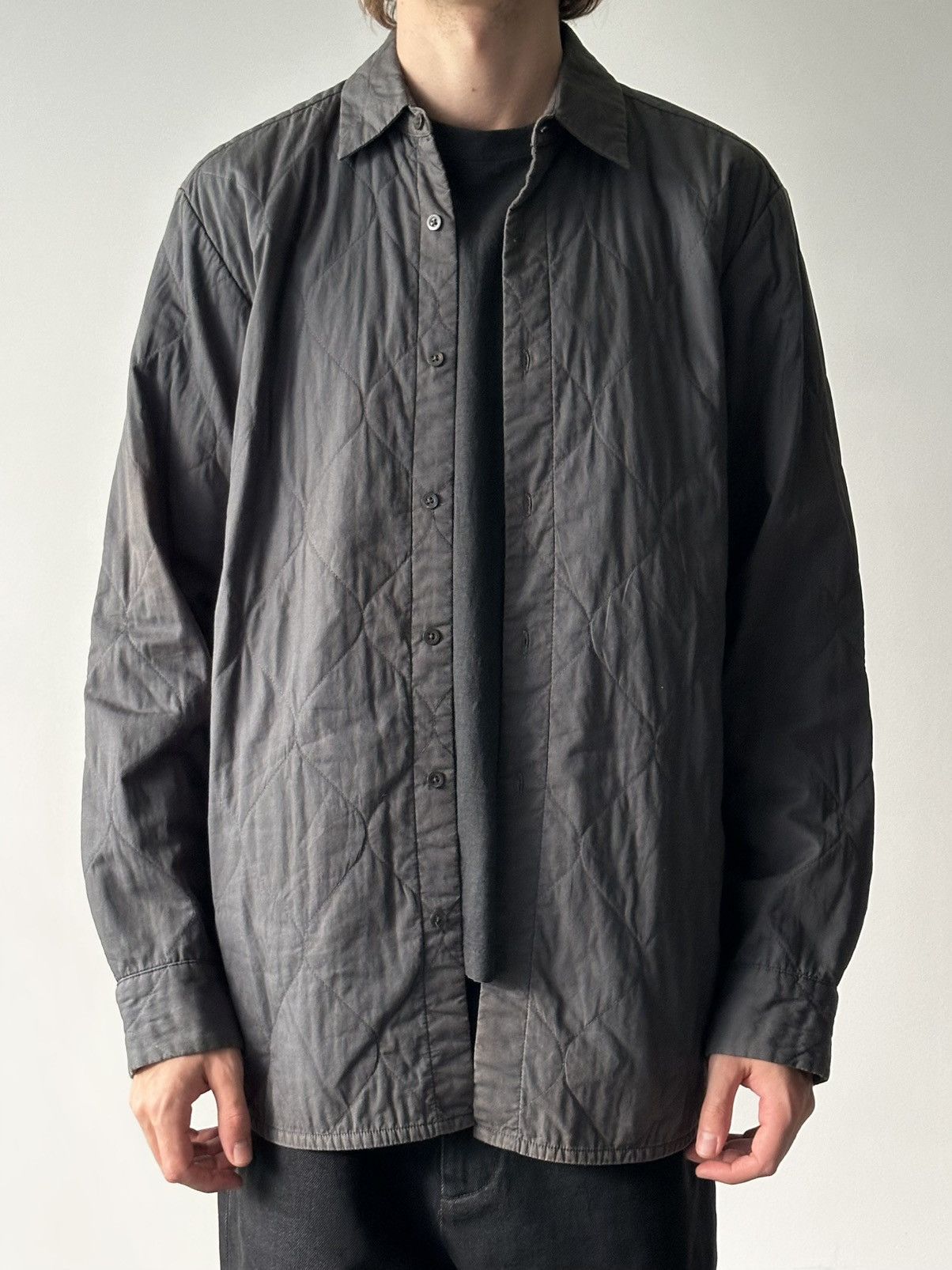 Dries Van Noten Dries Van Noten Quilted Shirt Size US S / EU 44-46 / 1 - 2 Thumbnail