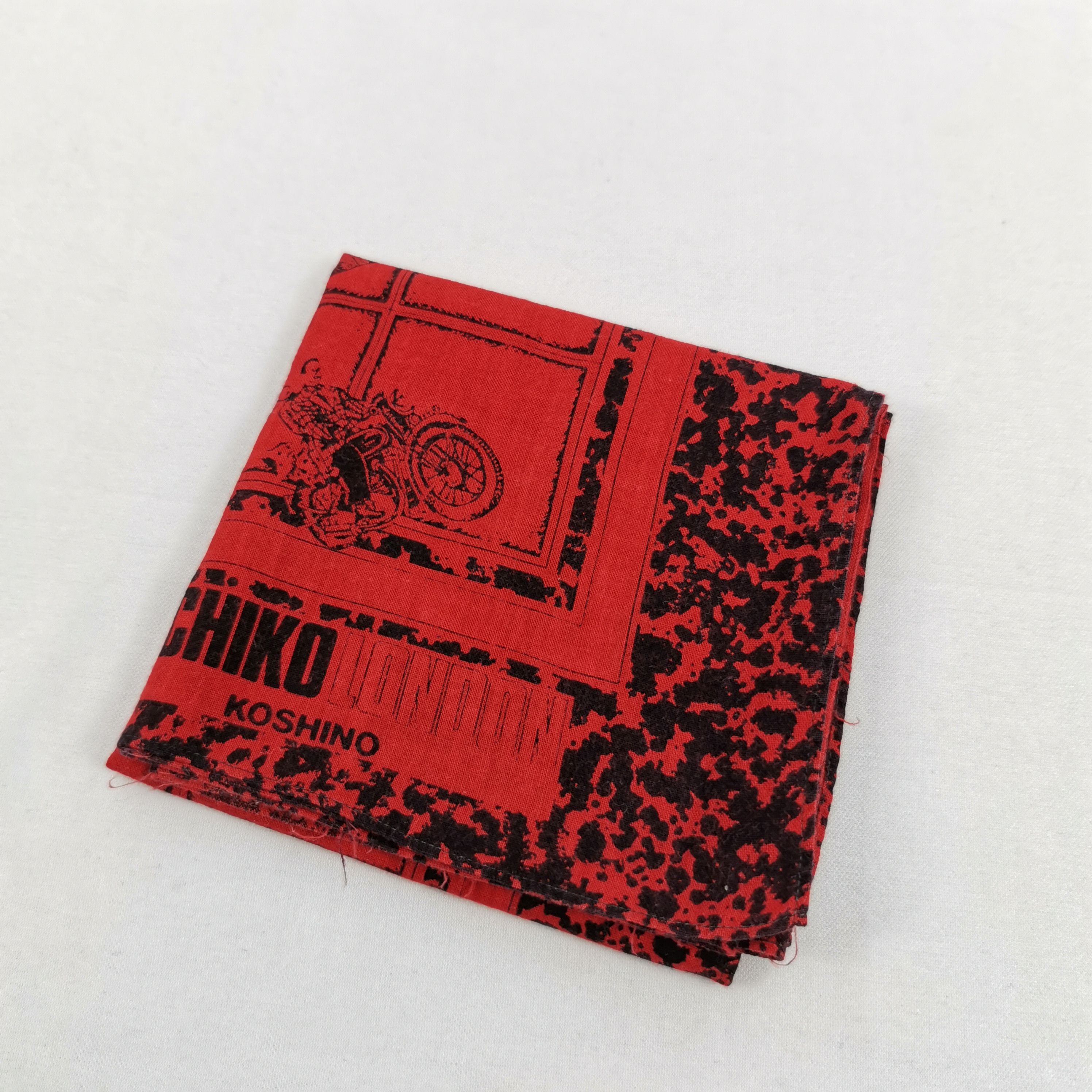 Japanese Brand Vintage Michiko London Handkerchief Neckerchief Bandana Size ONE SIZE - 4 Thumbnail