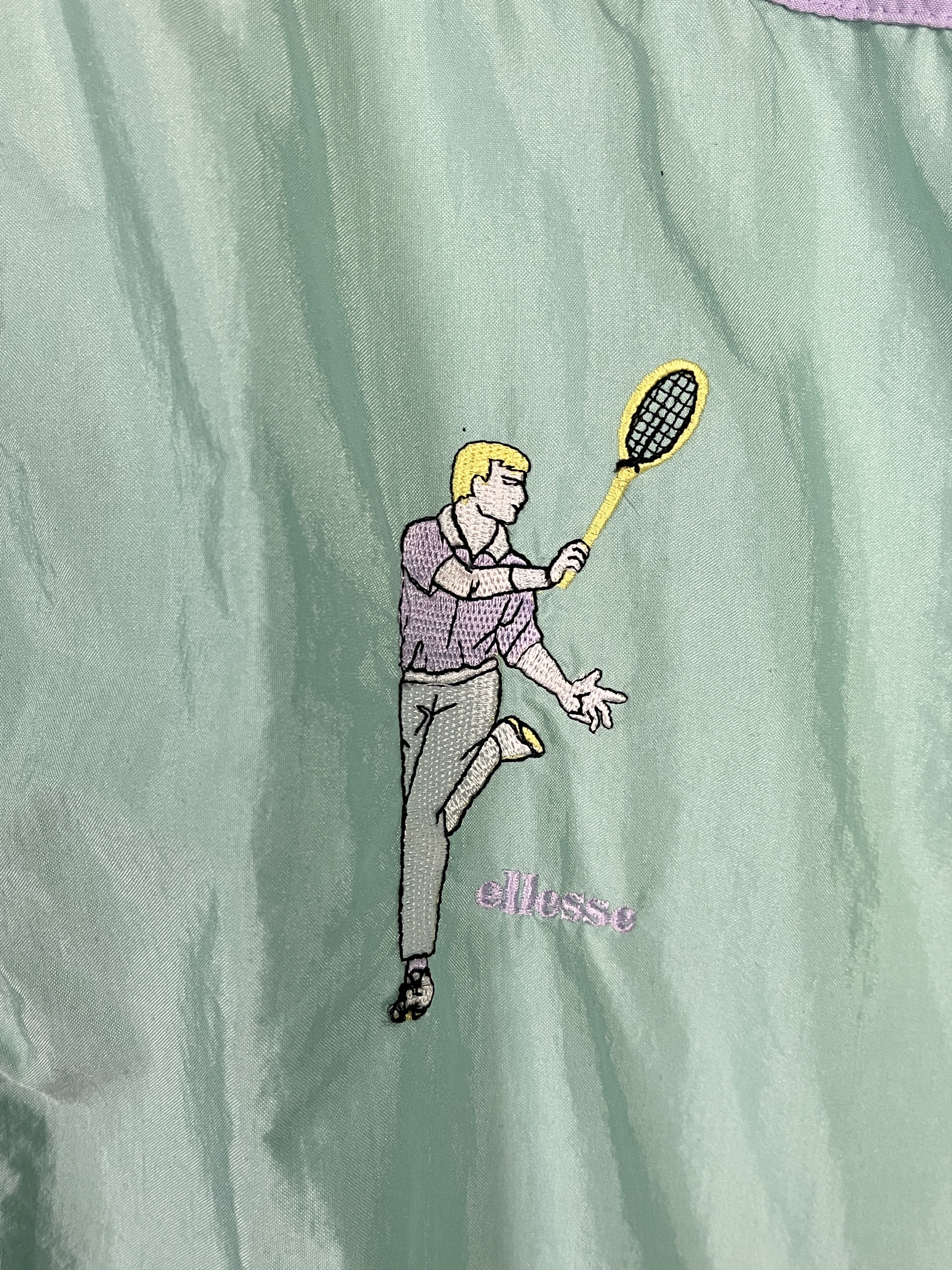 Ellesse × Vintage Vintage 80s Ellesse Tennis Jacket Size US L / EU 52-54 / 3 - 3 Thumbnail