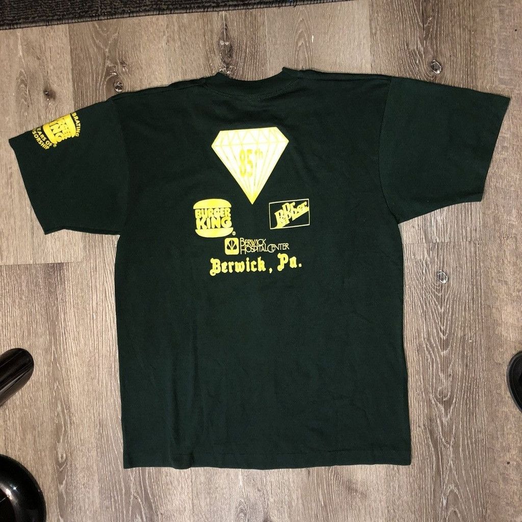 Vintage Vintage 90s Marathon Shirt Size Large Size US L / EU 52-54 / 3 - 2 Thumbnail