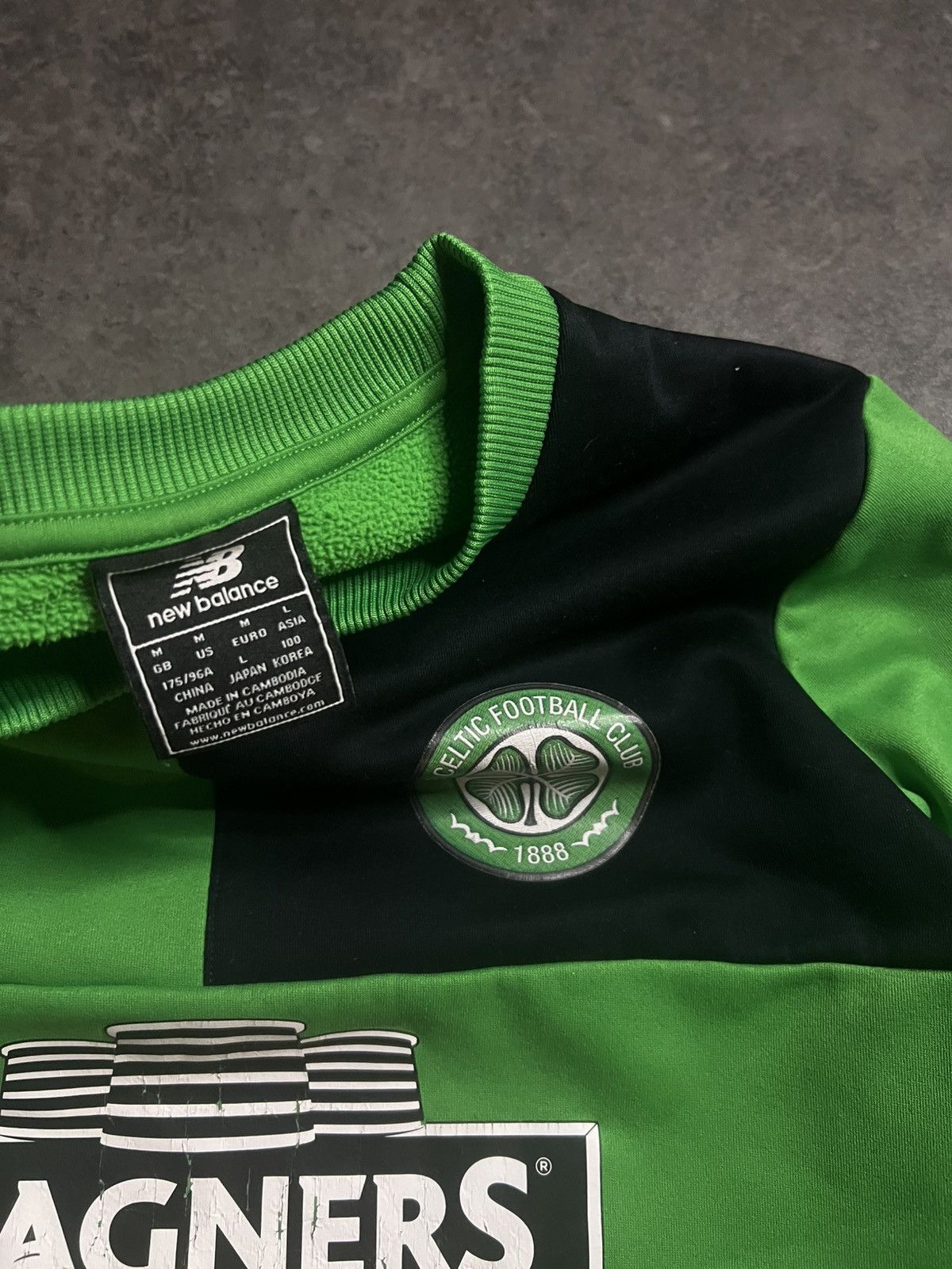 New Balance Sweatshirt New Balance Celtic Magners Size US M / EU 48-50 / 2 - 3 Thumbnail
