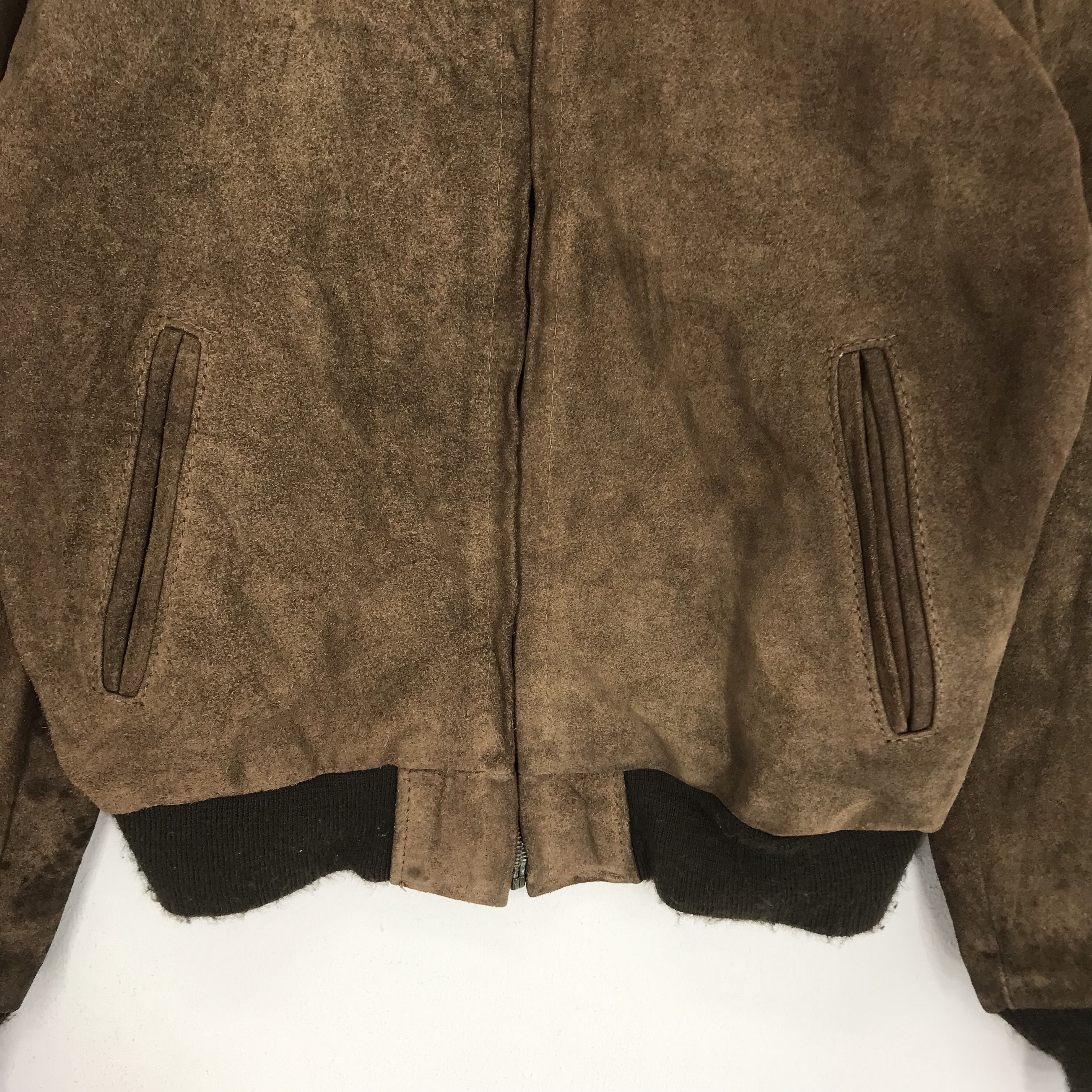 Schott Vintage 90s Schott NYC Brown Suede Pure Leather Jacket Size US M / EU 48-50 / 2 - 6 Thumbnail