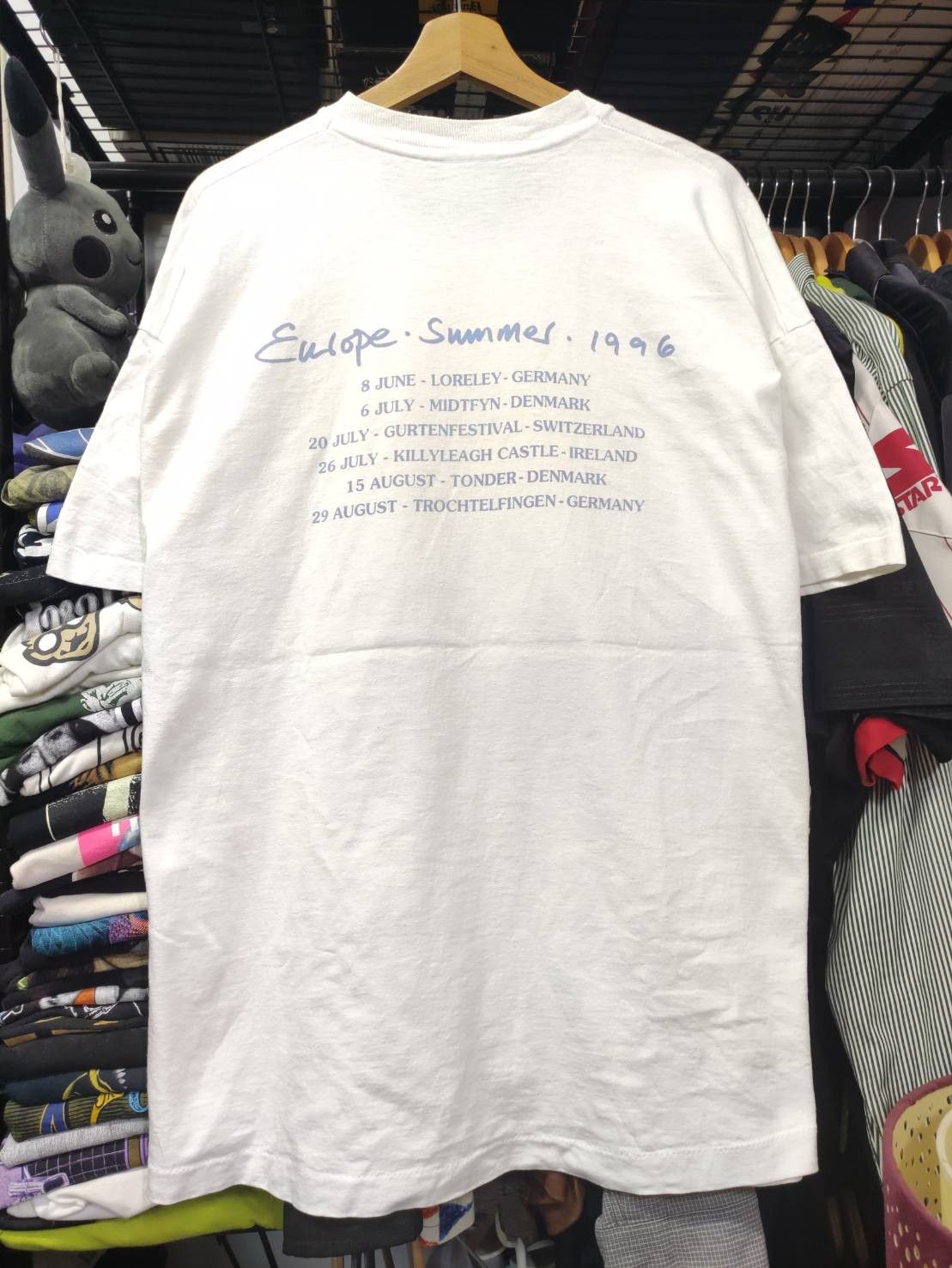 Band Tees Vtg 1996 Runrig Band Europe Summer Tour T-Shirt Size US XXL / EU 58 / 5 - 2 Thumbnail