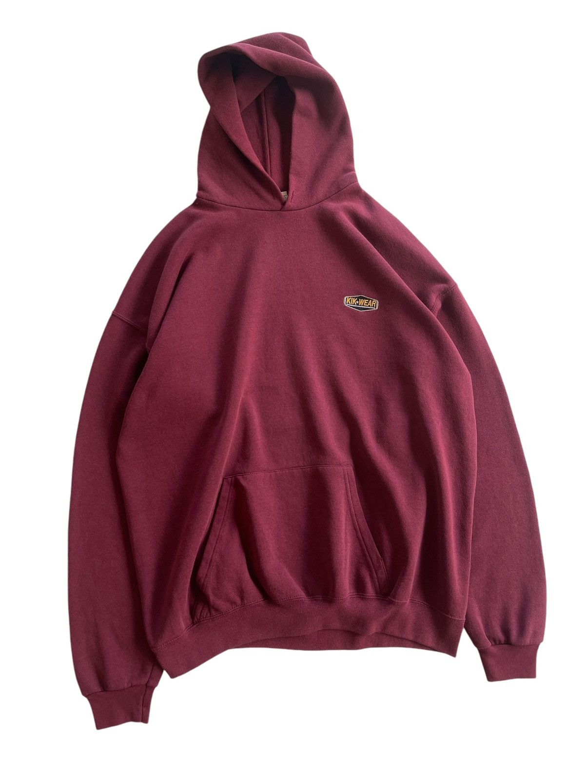 Vintage Vintage 90s Kik-Wear Skates Sweatshirt Hoodies Size US XL / EU 56 / 4 - 4 Thumbnail