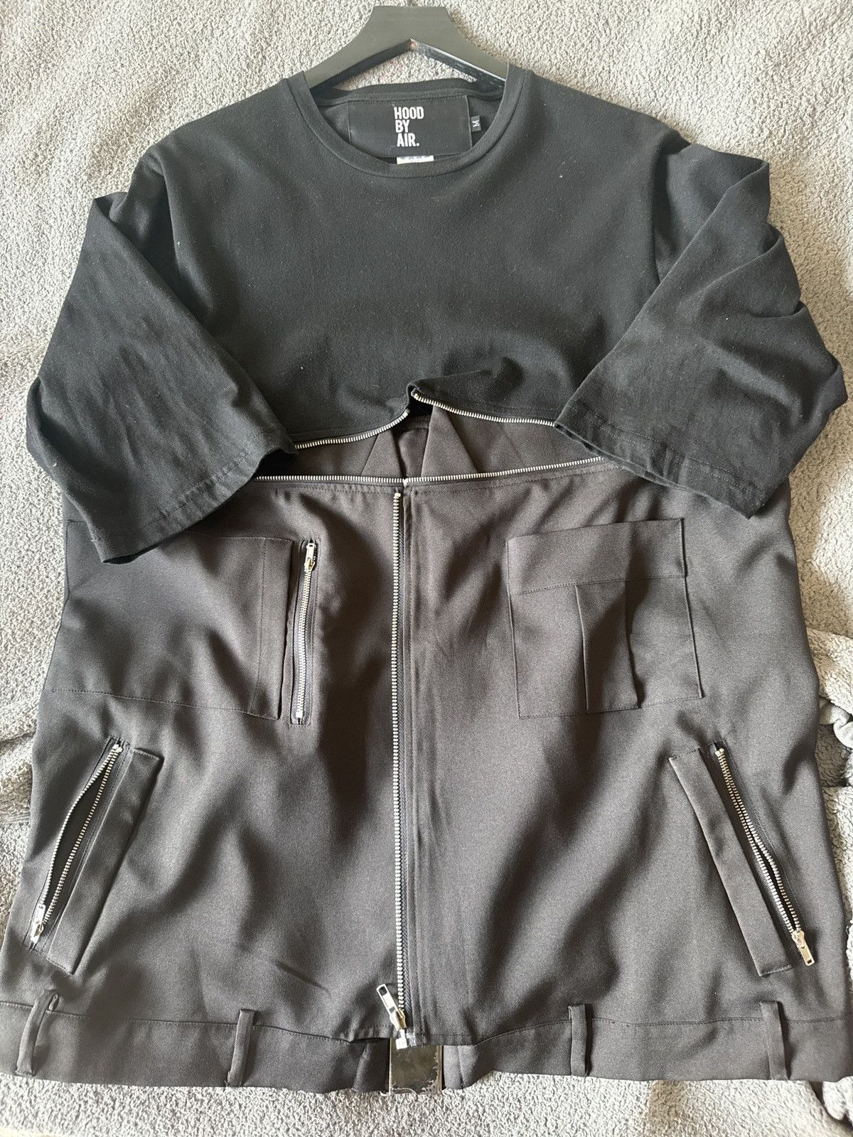 Hood By Air Hood by Air Wench Mesh Zipper | Grailed