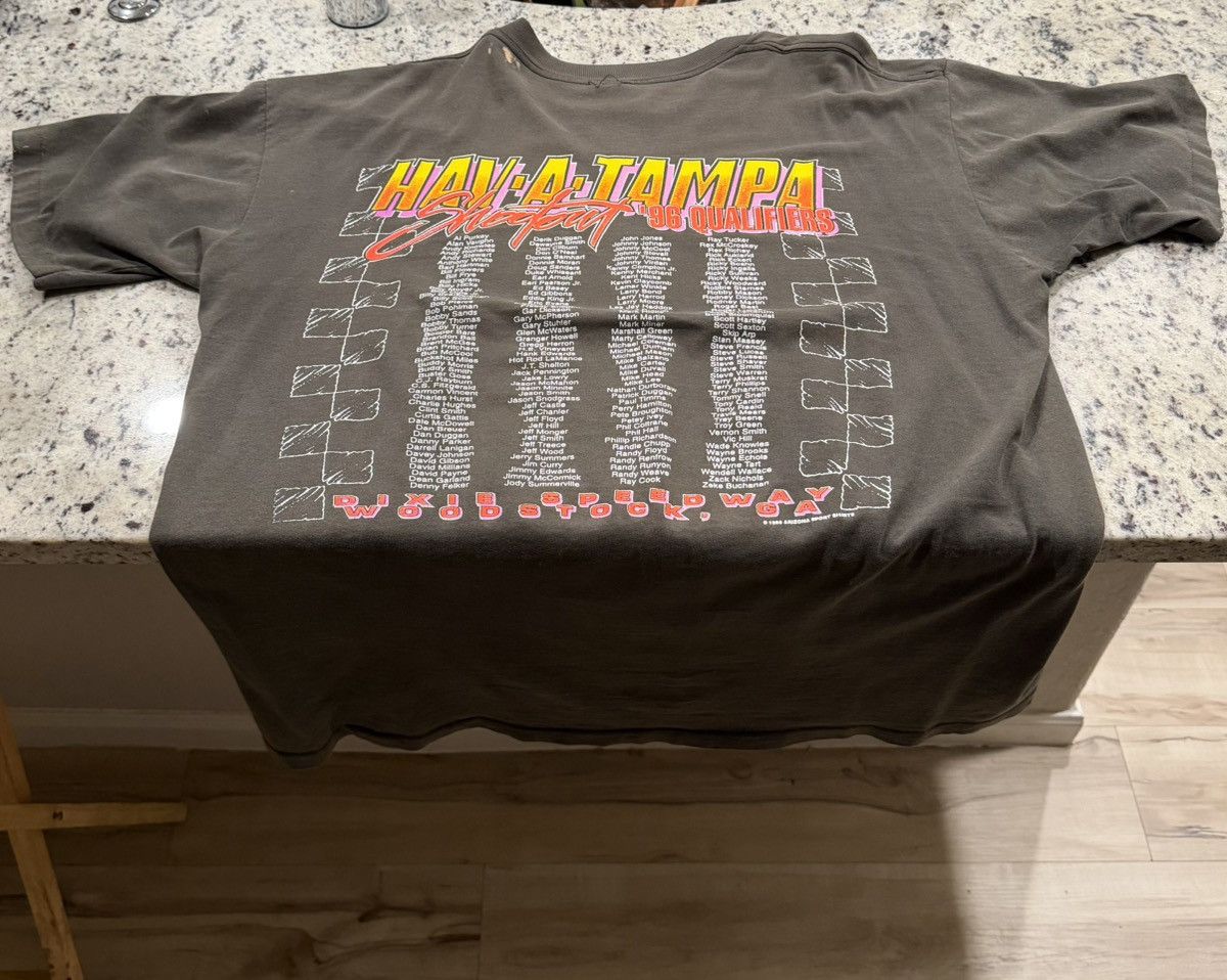 Vintage Vintage Tampa Speedway 96’ T-shirt Size US XL / EU 56 / 4 - 3 Thumbnail