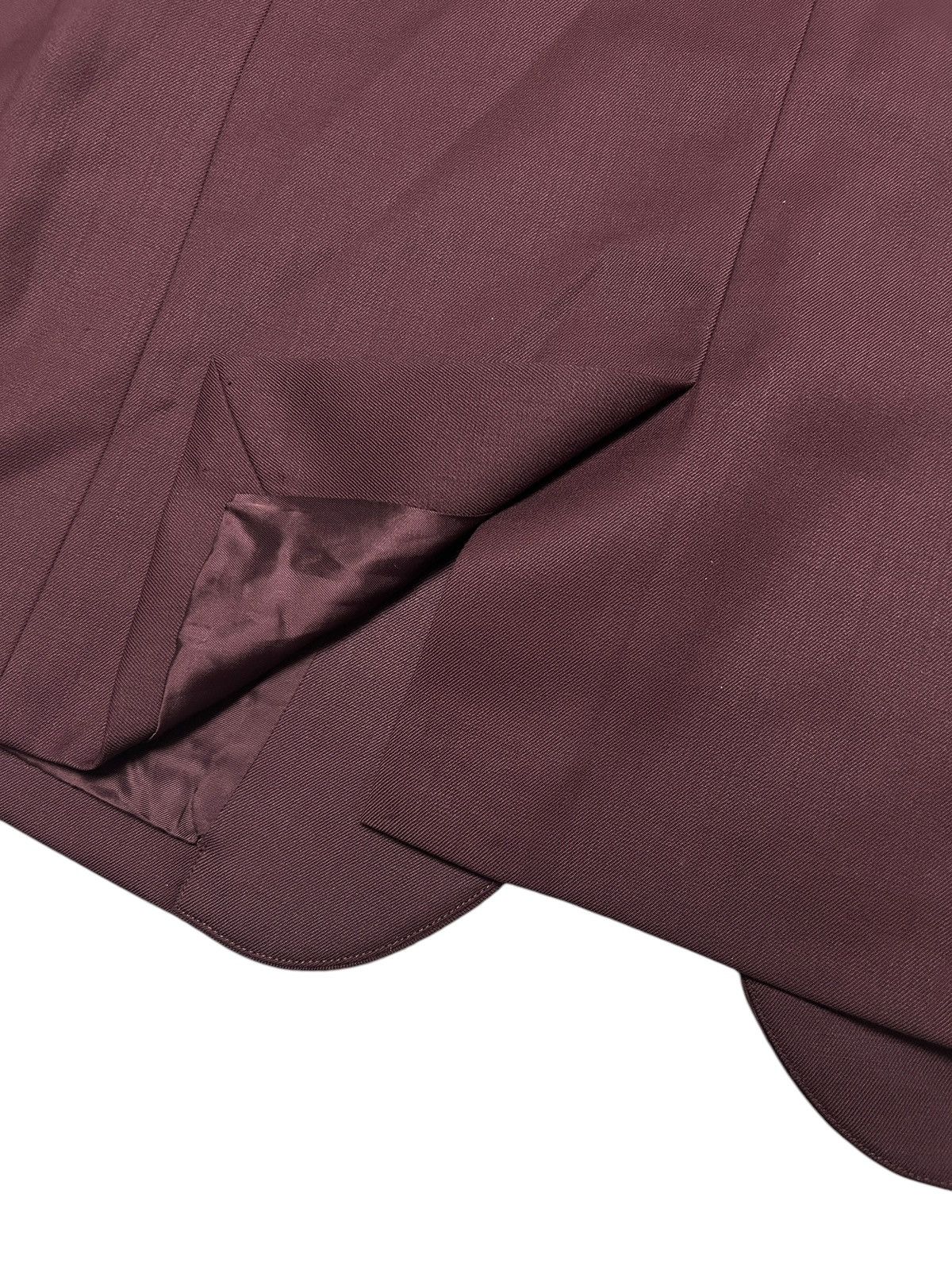Nili Lotan Burgundy Blazer Size XS / US 0-2 / IT 36-38 - 7 Thumbnail