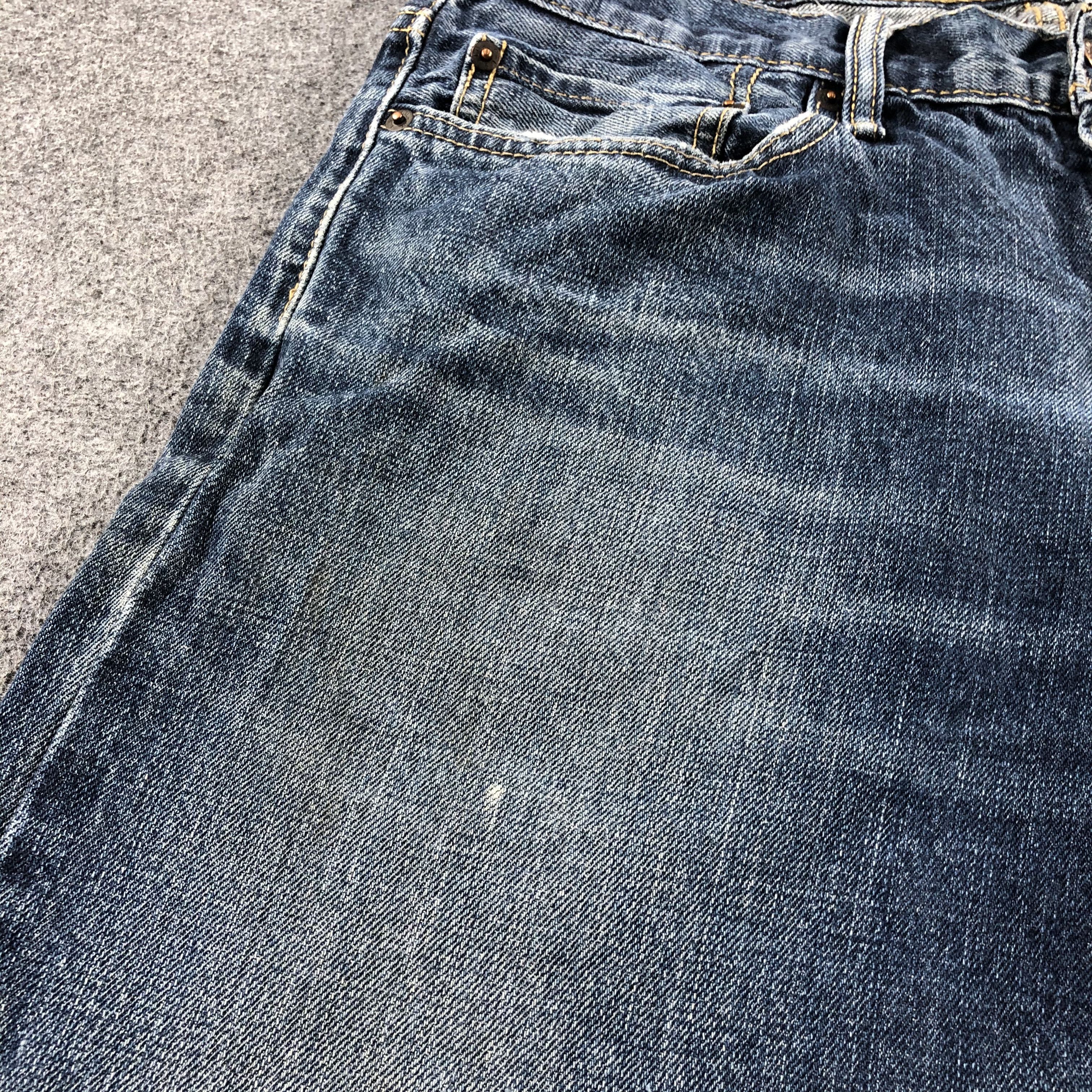 Levi's Vintage Blue Wash Levis 514 Jeans-J2630 Size US 33 - 8 Thumbnail
