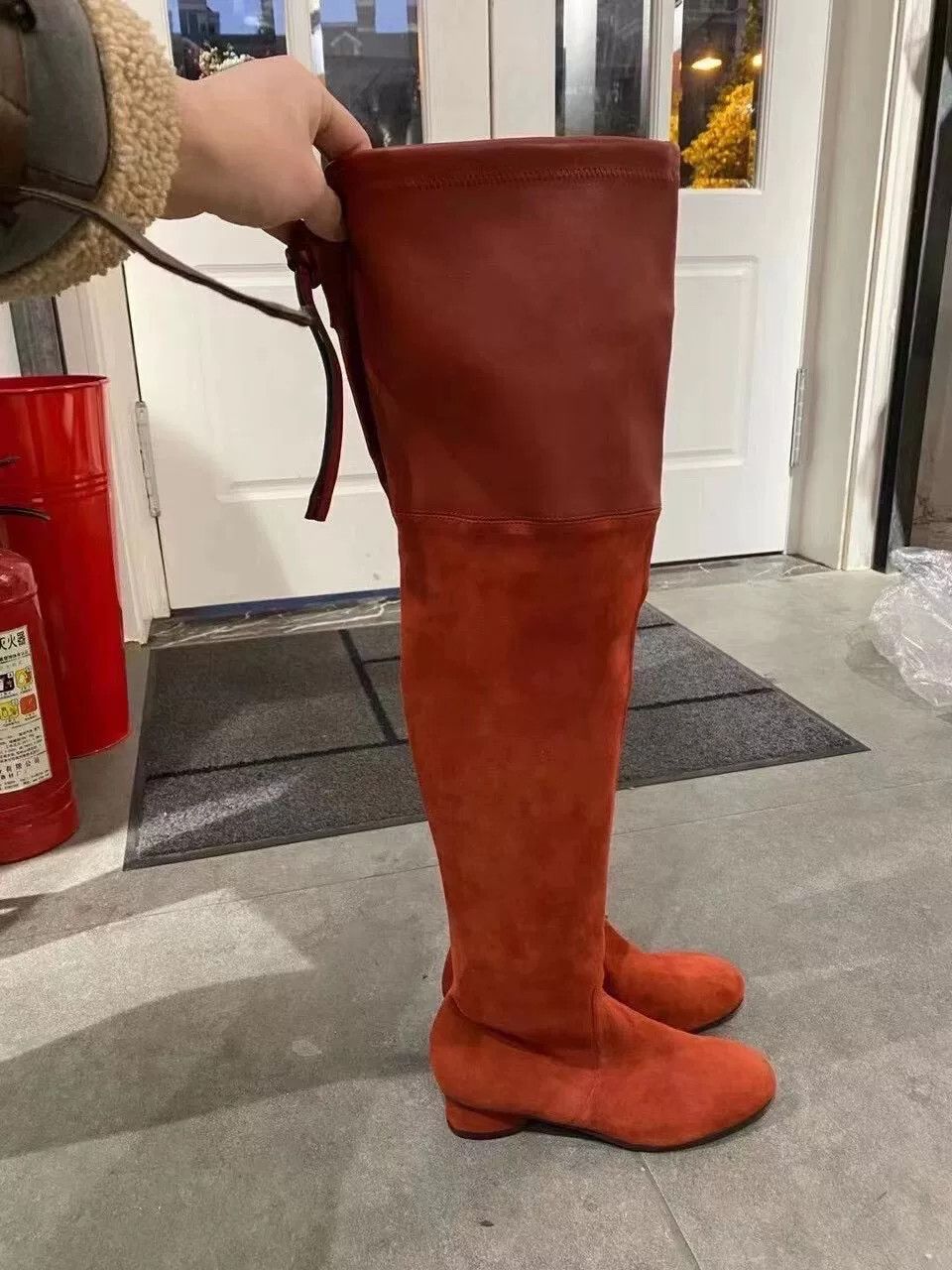 Stuart Weitzman Stuart Weitzman Women's Long Boots Size US 4 / IT 34 - 1 Thumbnail