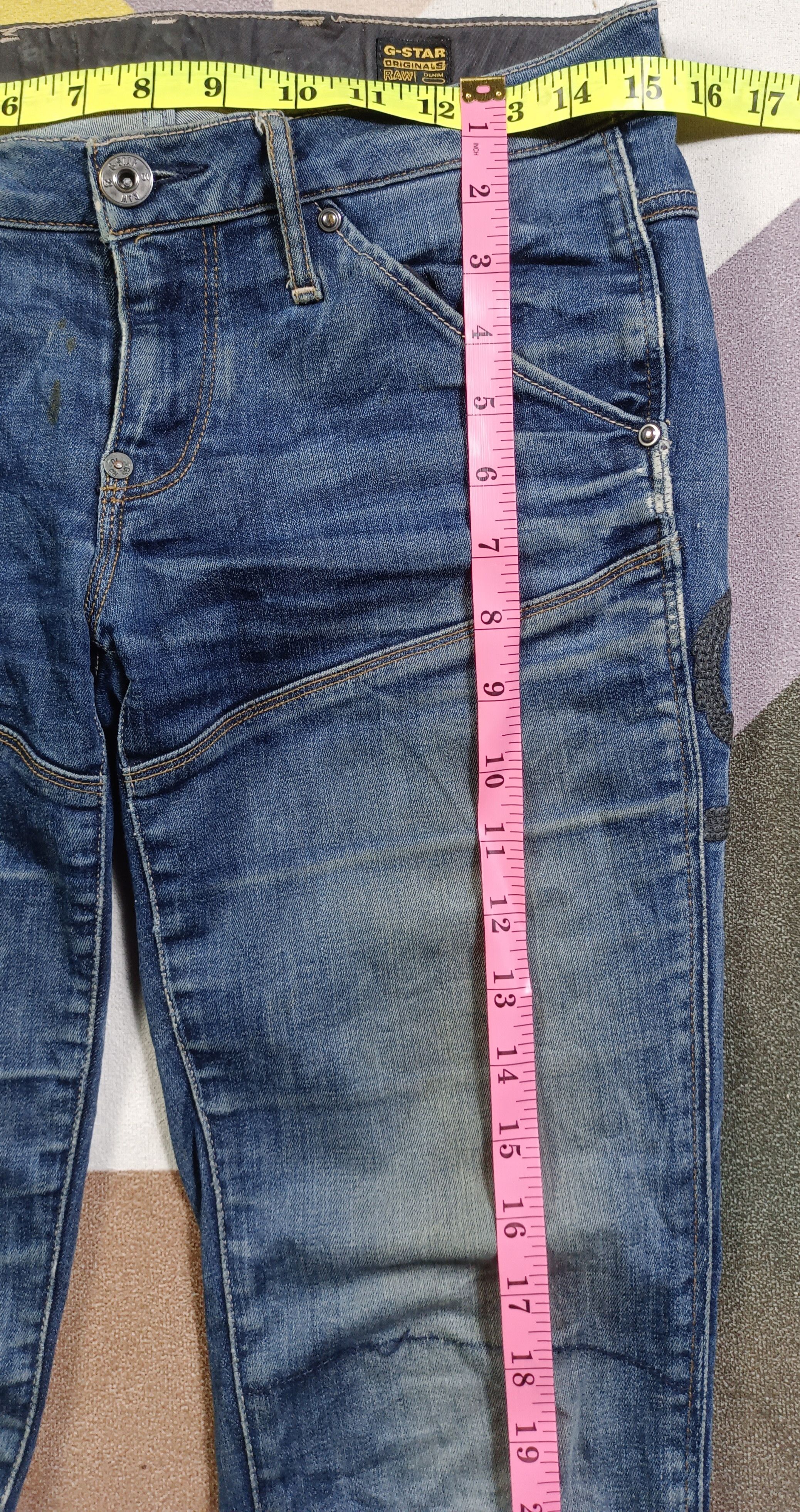 G-Star G Star RAW Embroidered 96 Denim Size US 30 / EU 46 - 20 Thumbnail