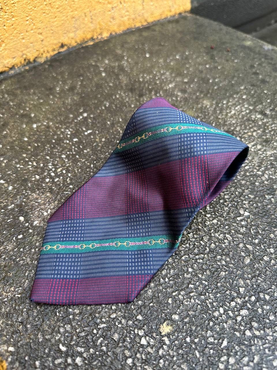 Givenchy × Vintage Vintage Givenchy Gentleman Paris Slik Tie Size ONE SIZE - 1 Thumbnail