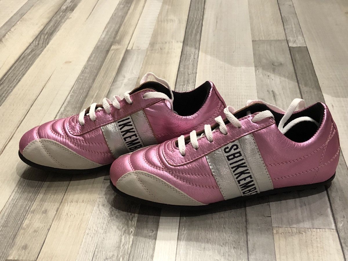 Dirk Bikkembergs Dirk Bikkembergs Pink/Metalic Sneakers Size US 9 / IT 39 - 1 Thumbnail