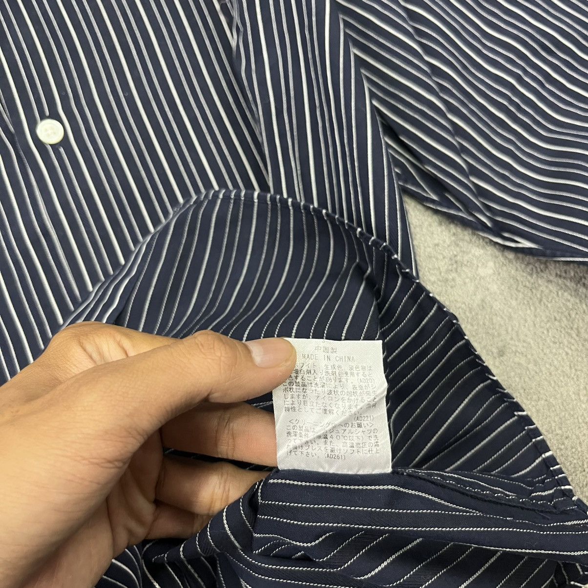 Yohji Yamamoto A.A.R by yohji yamamoto stripe button up shirt Size US M / EU 48-50 / 2 - 7 Thumbnail