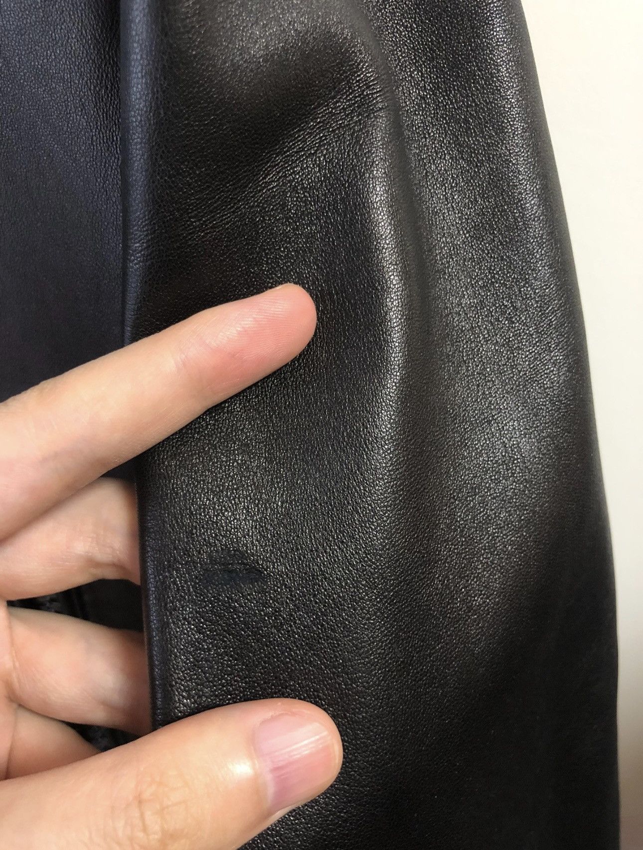 Saint Laurent Paris × Yves Saint Laurent Saint Laurent Paris Biker Leather Jacket Black zipper Size US M / EU 48-50 / 2 - 3 Thumbnail