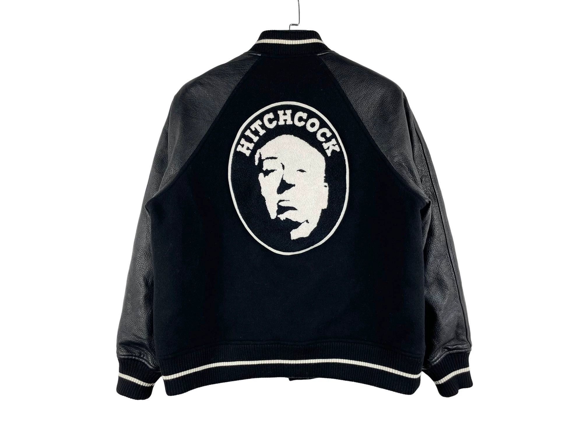 Undercover Undercover Hitchcock 22AW Leather-Sleeve Wool Baseball Jkt Size US M / EU 48-50 / 2 - 2 Thumbnail