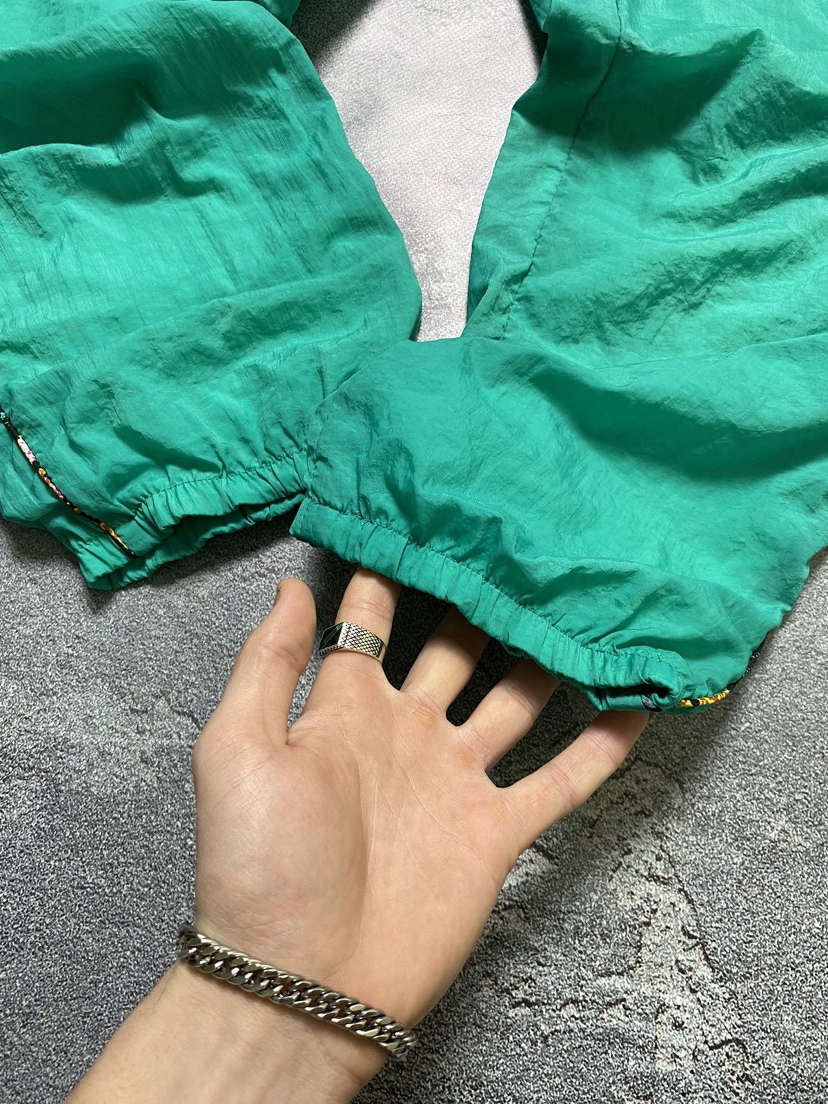 Adidas × Vintage Adidas pants vintage 90s nylon Size US 32 / EU 48 - 8 Thumbnail