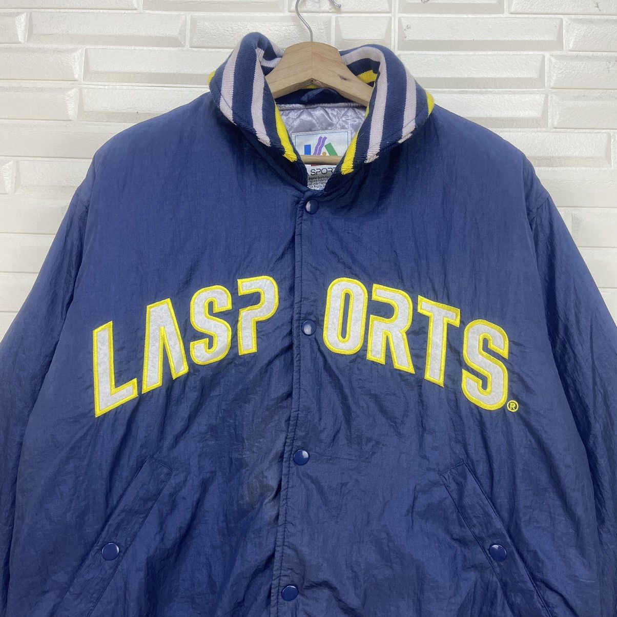 Los Angeles Apparel Vtg The Los Angeles Sports Council LA Sports Nylon Varsity Size US L / EU 52-54 / 3 - 5 Thumbnail
