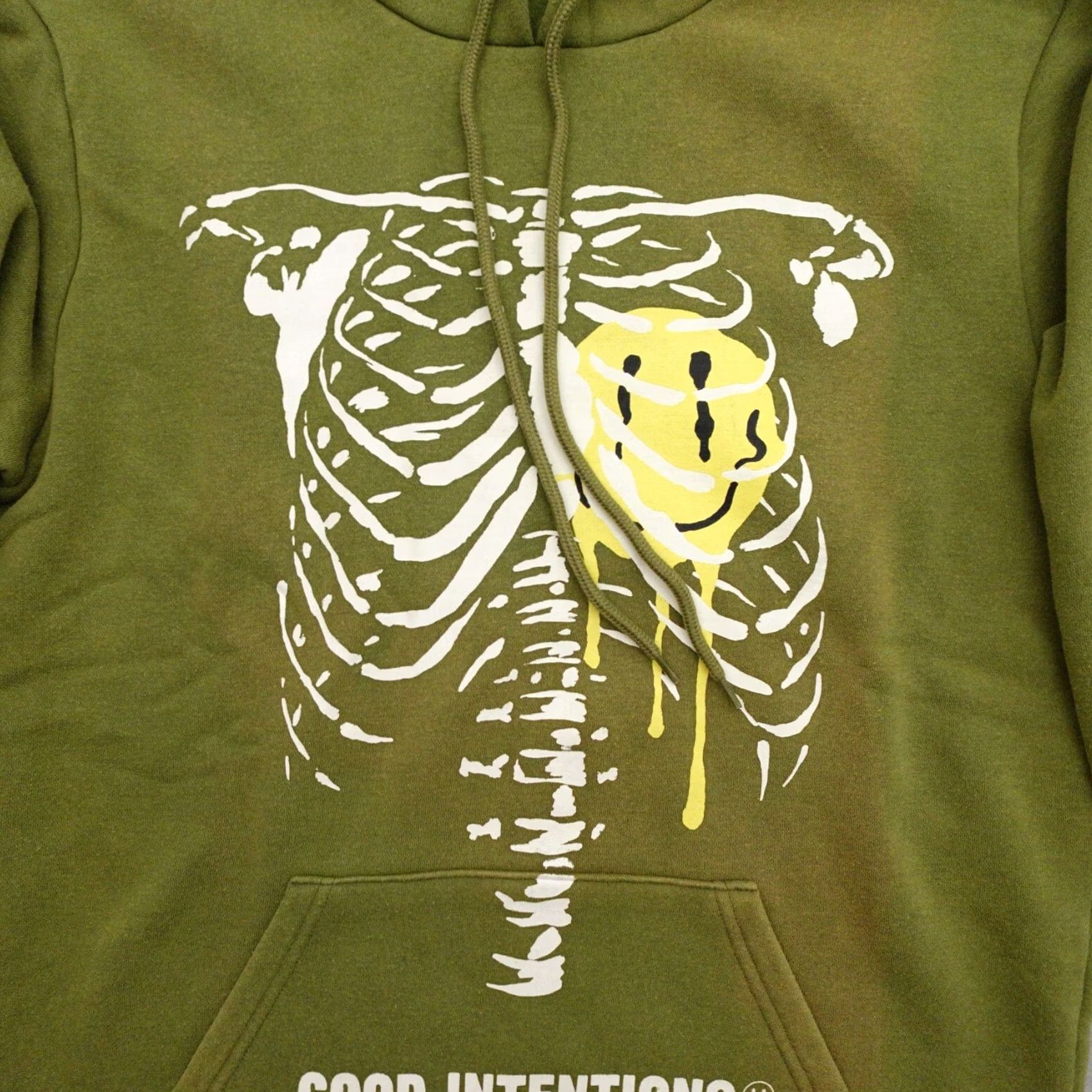 Olive THE WEEKND x NAV Good Intentions Adult Hoodie L NAV Olive Green Brown 29x22 Size: Large Color: Green MeASUREMENTS ARE PROVIDED IN PICTURES Mens Size US L / EU 52-54 / 3 - 3 Thumbnail